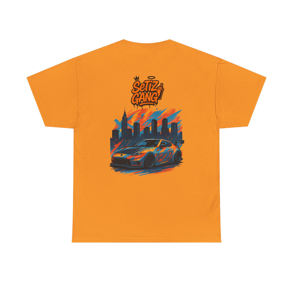 SetiZ Z Gang Late Night Vibes Tee / Car Culture Vibes – Limited Edition Streetwear Graphic T-Shirt | JDM Drift Vibes | Premium Unisex Auto Culture Tee | Perfect Gift for Car Lovers, Him & Her
