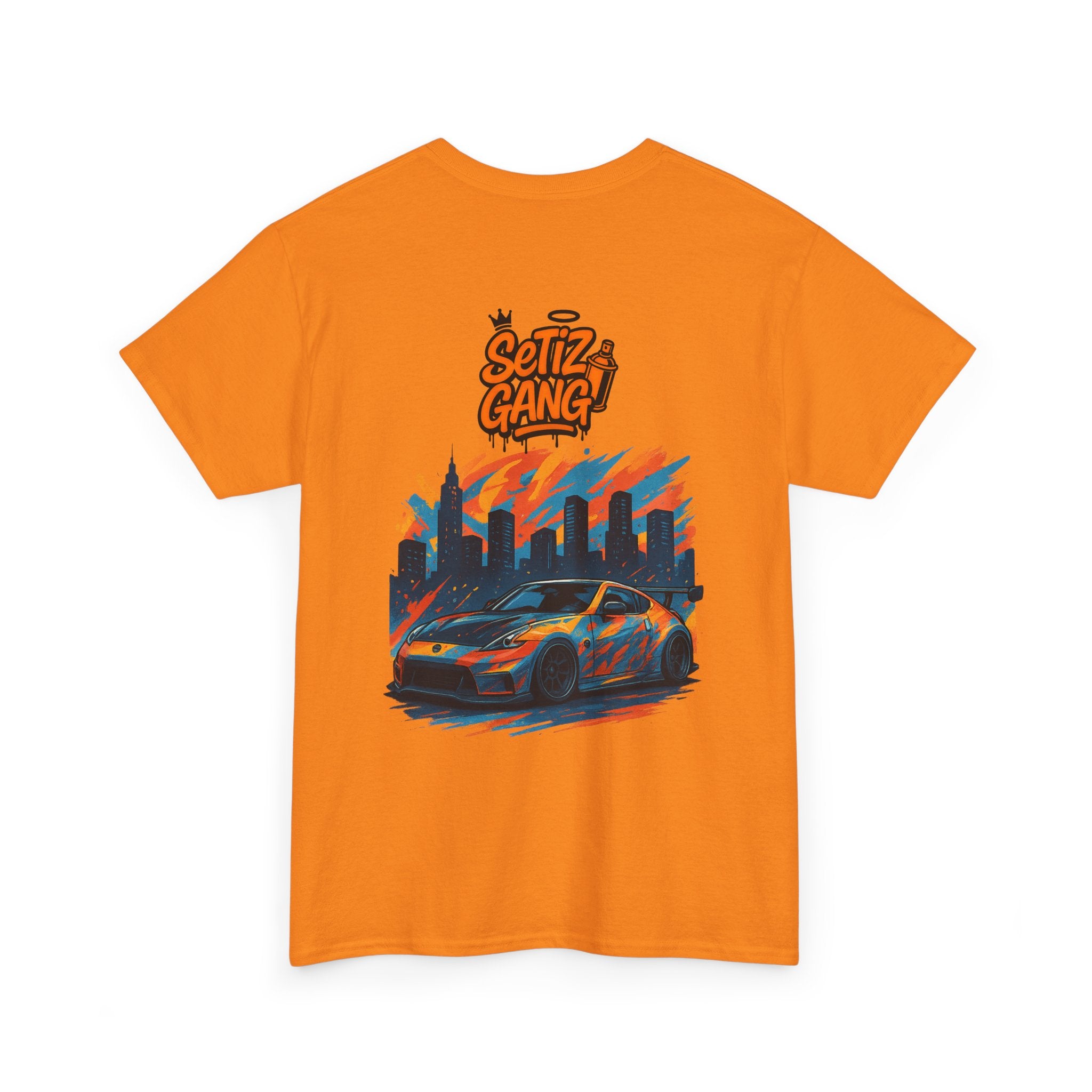 SetiZ Z Gang Late Night Vibes Tee / Car Culture Vibes – Limited Edition Streetwear Graphic T-Shirt | JDM Drift Vibes | Premium Unisex Auto Culture Tee | Perfect Gift for Car Lovers, Him & Her