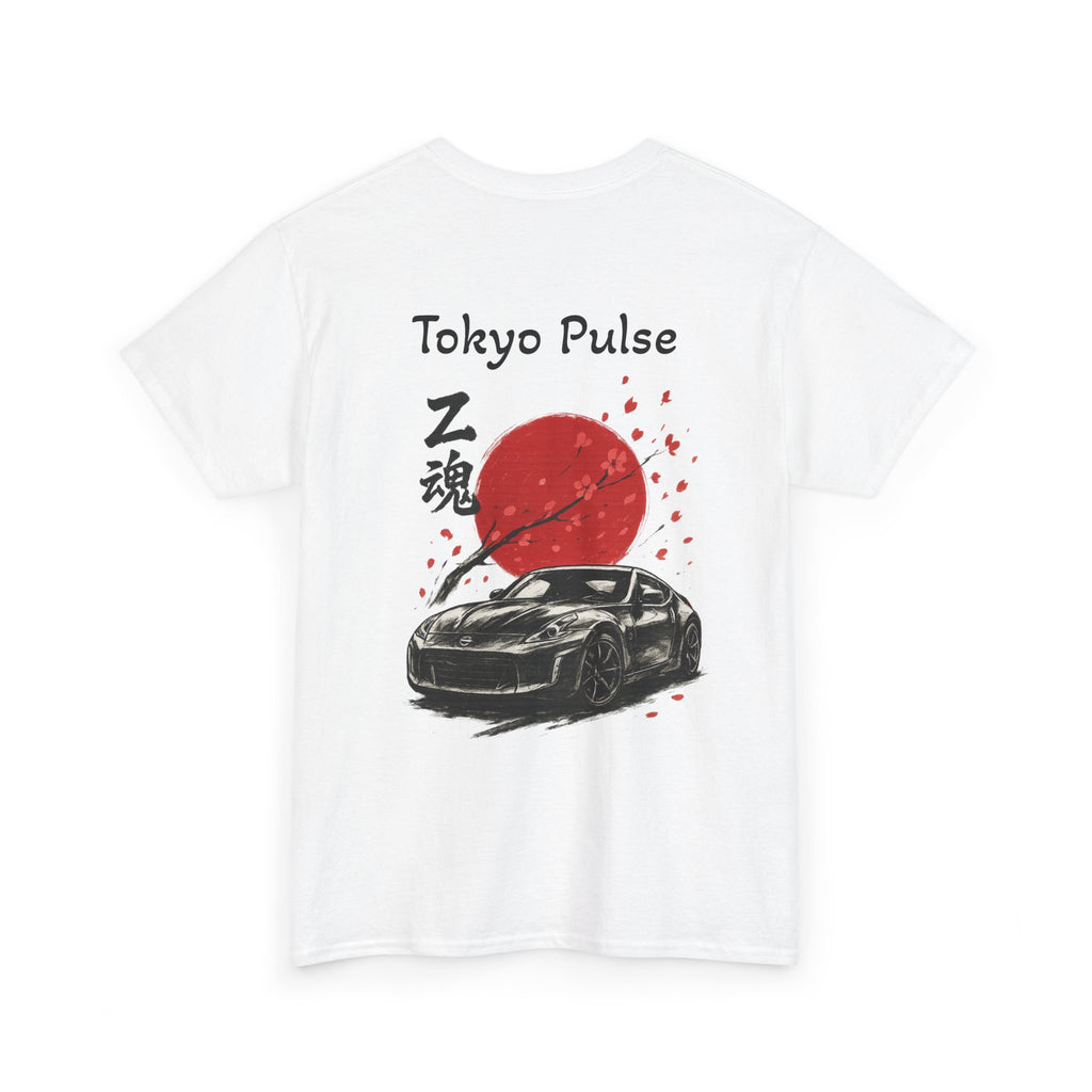 SetiZGang “Tokyo Pulse” Tee – Premium Unisex Cotton Streetwear Graphic T-Shirt | Automotive Enthusiast Gift | Casual Everyday Fashion for Car Lovers