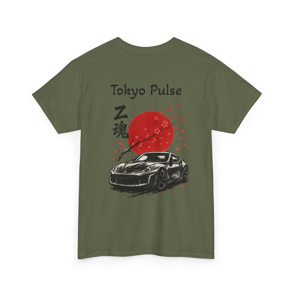 SetiZGang “Tokyo Pulse” Tee – Premium Unisex Cotton Streetwear Graphic T-Shirt | Automotive Enthusiast Gift | Casual Everyday Fashion for Car Lovers