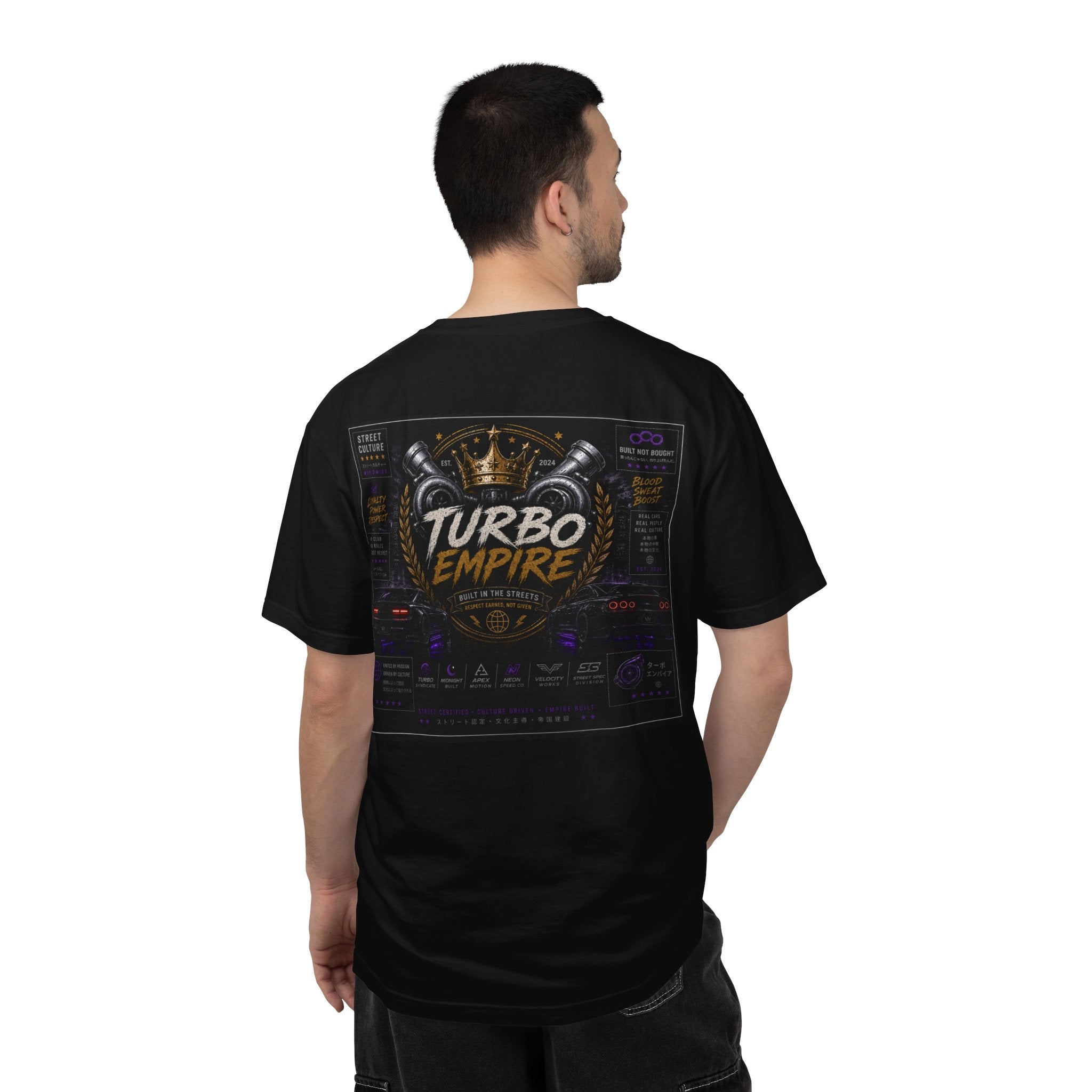 Turbo Empire T-Shirt | Racing Logo Streetwear Tee | SetiZGang