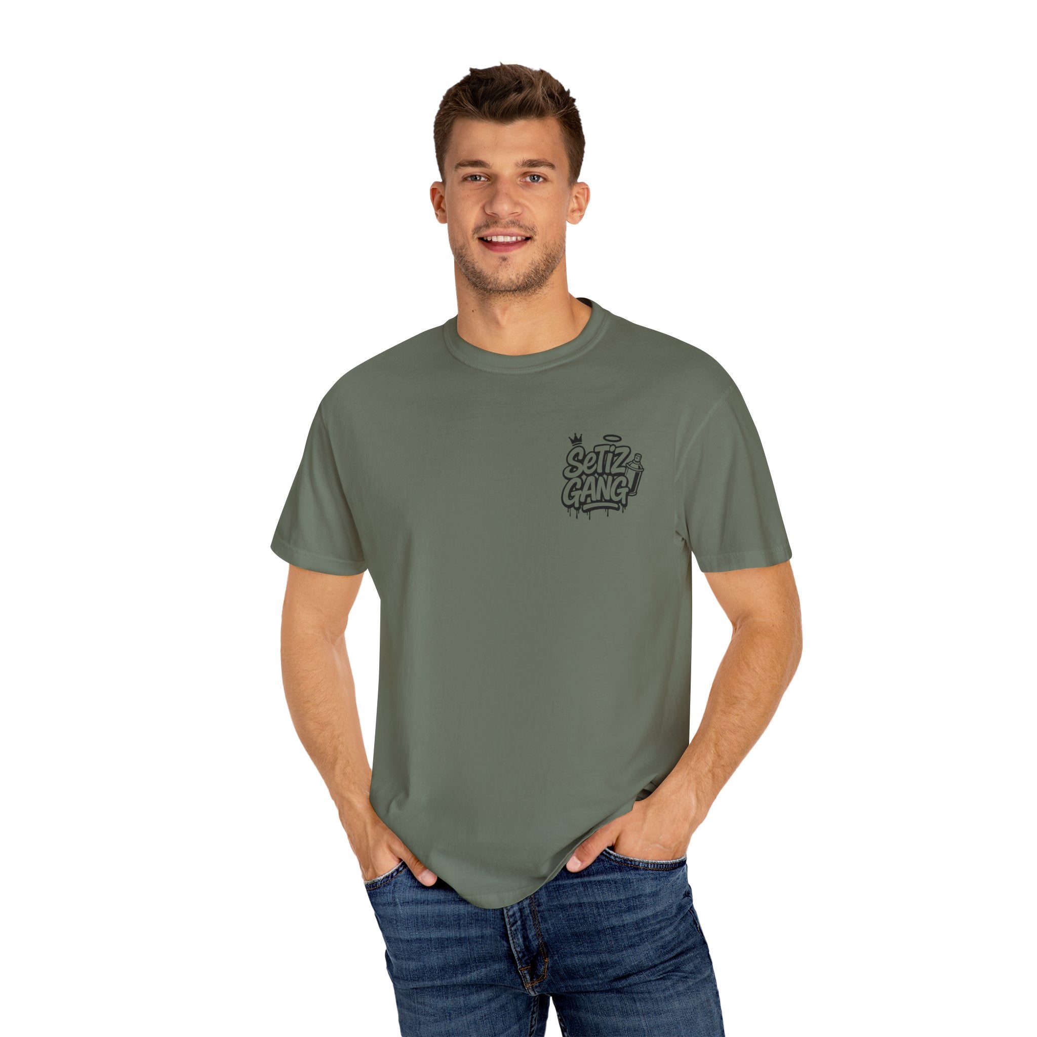 SetiZGang “Driven by Heart” Tee – Premium Unisex Cotton Streetwear Graphic T-Shirt | Automotive Enthusiast Gift | Casual Everyday Fashion for Car Lovers