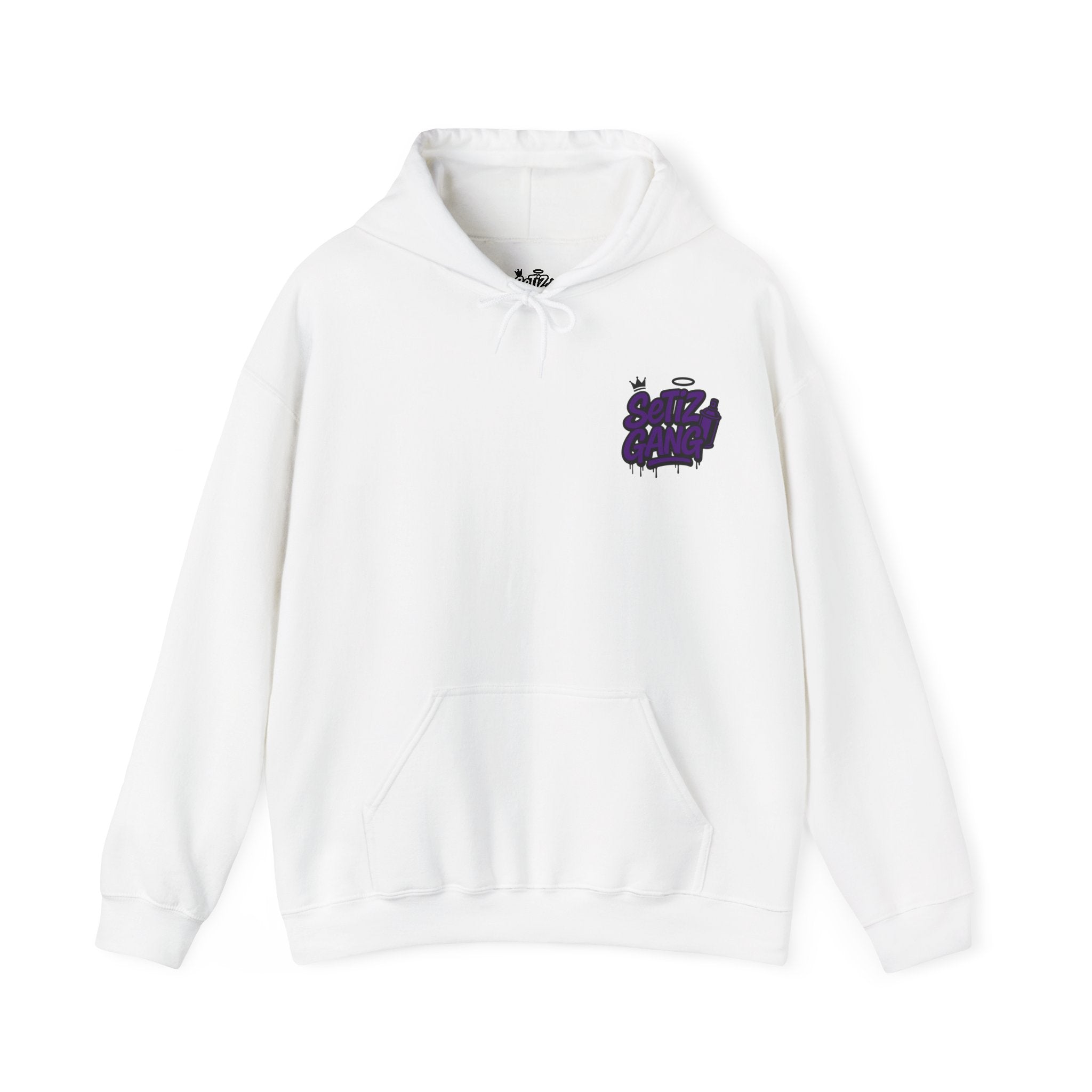 SetiZ Z Gang Purple Drip Car Enthusiast Hoodie - Graphic Design