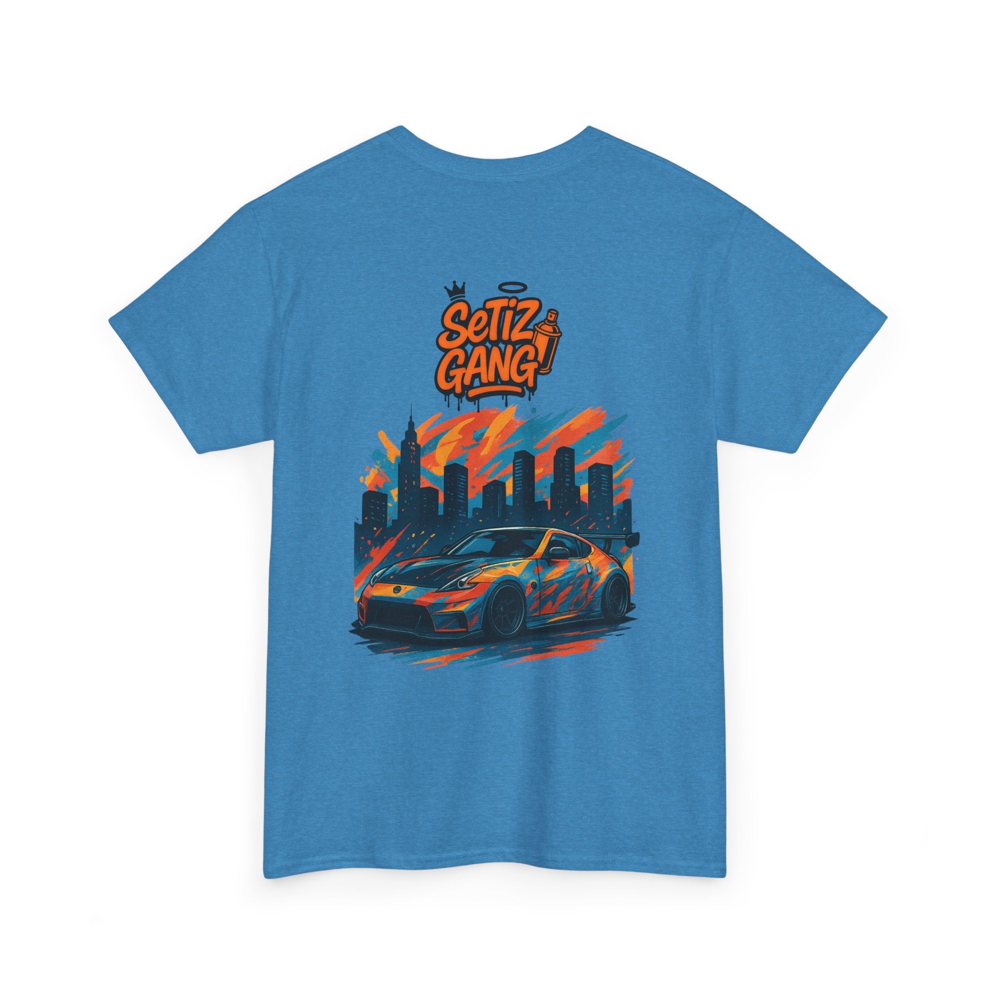 SetiZ Z Gang Late Night Vibes Tee / Car Culture Vibes – Limited Edition Streetwear Graphic T-Shirt | JDM Drift Vibes | Premium Unisex Auto Culture Tee | Perfect Gift for Car Lovers, Him & Her