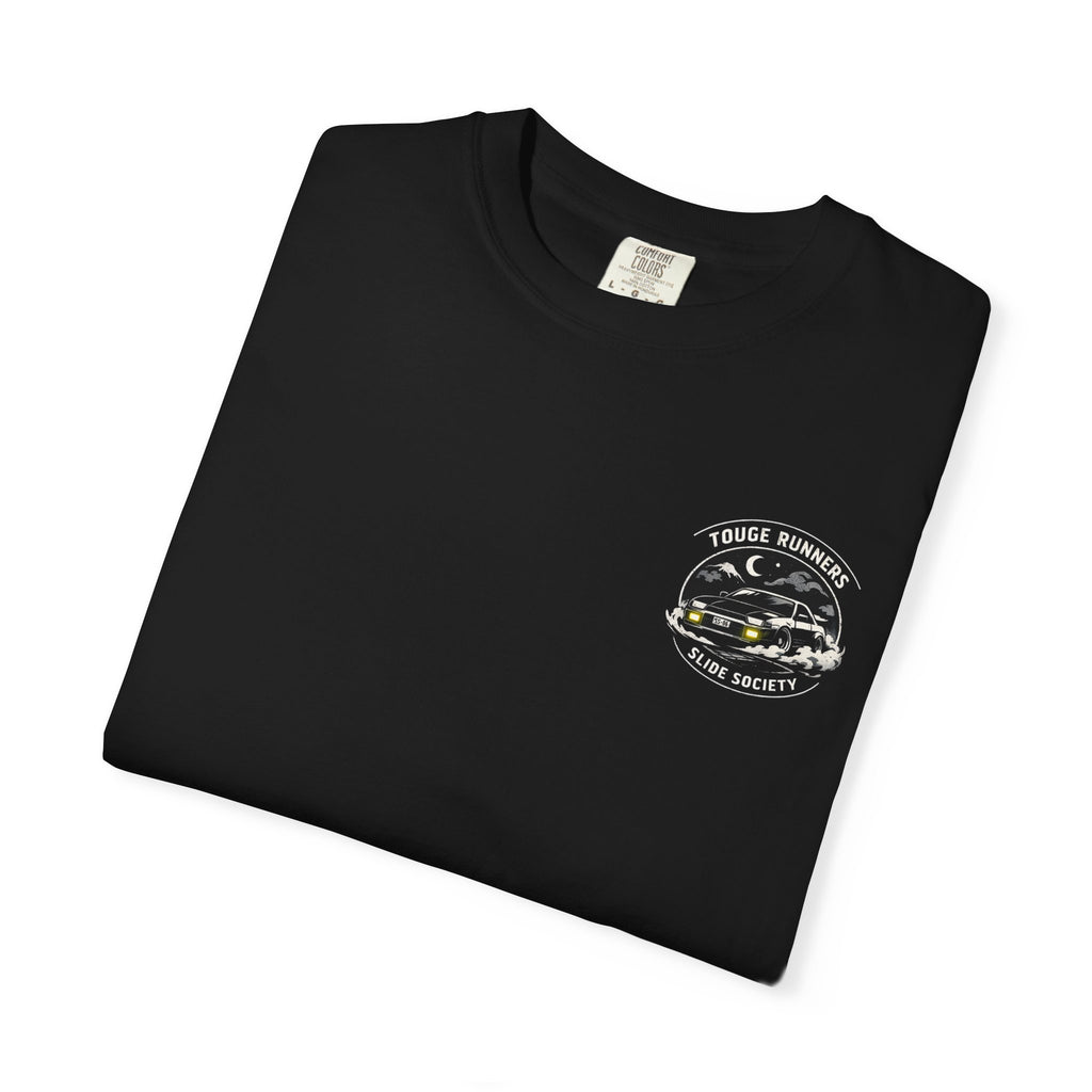 Touge Runners T-Shirt – Slide Society Drift Car Tee | JDM Mountain Pass Streetwear Shirt