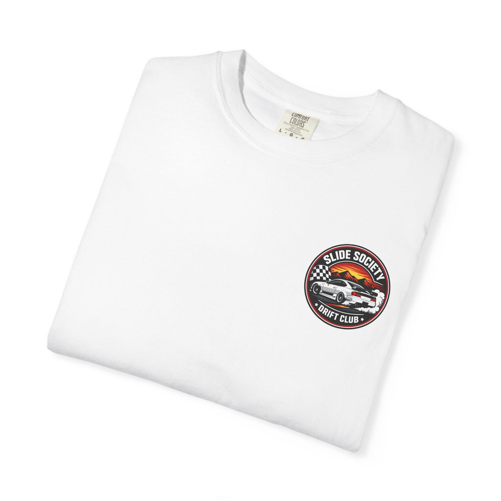 Full Throttle T-Shirt – Slide Society Drift Car Tee | JDM Mountain Pass Streetwear Shirt