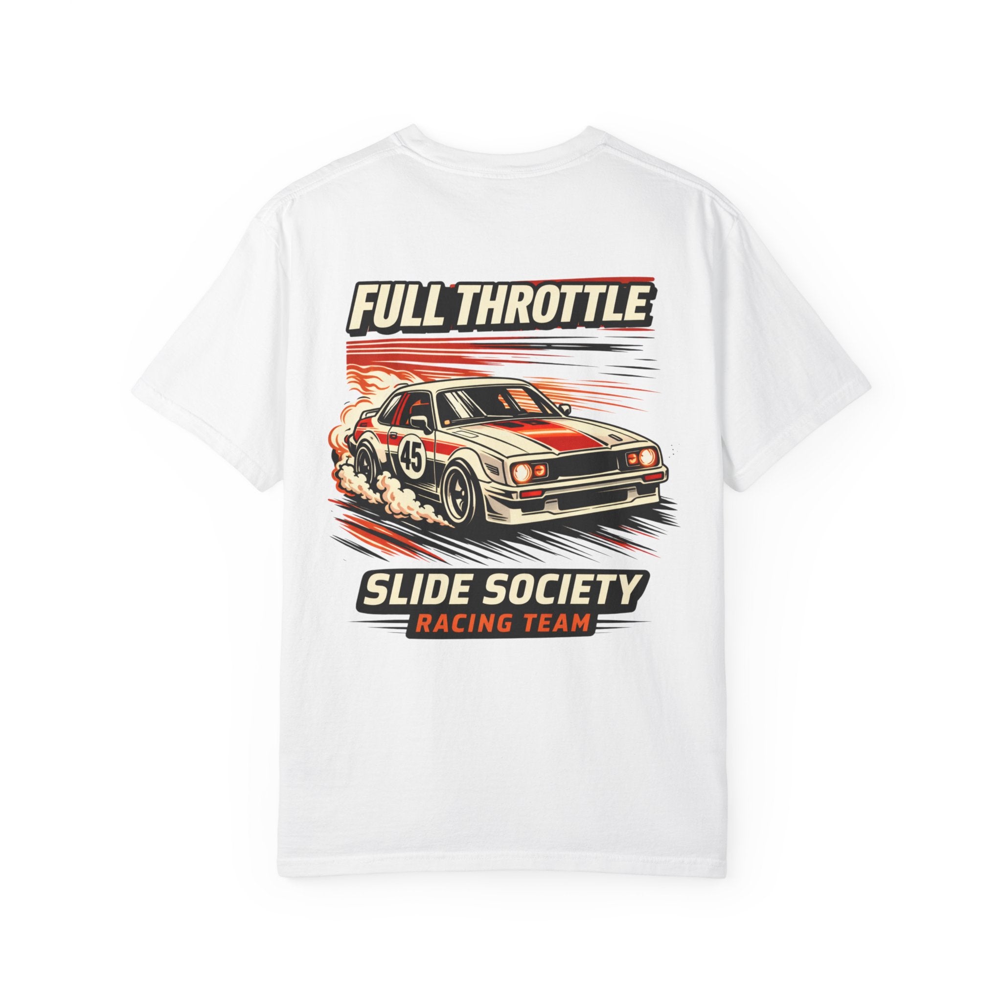 Full Throttle T-Shirt – Slide Society Drift Car Tee | JDM Mountain Pass Streetwear Shirt