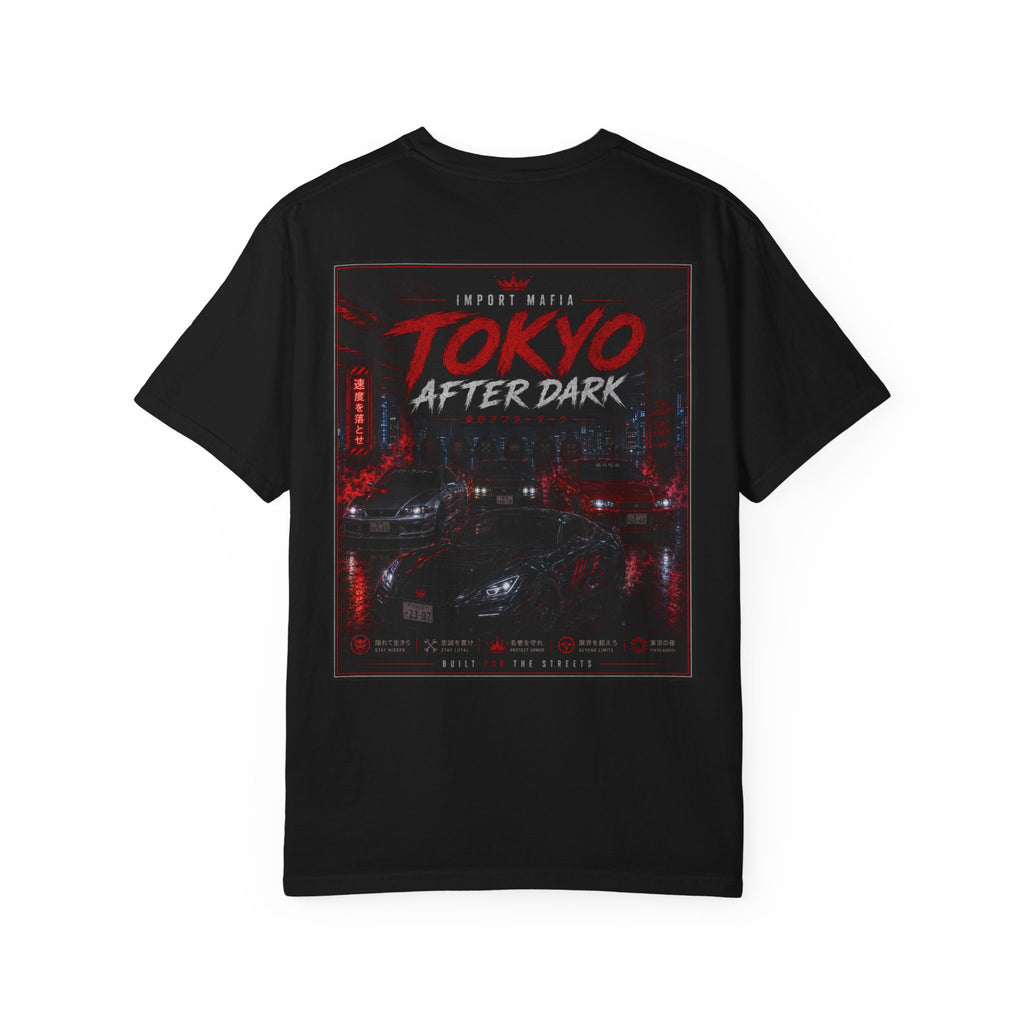 Tokyo After Dark T-Shirt | Retro Neon City Street Graphic Tee | SetiZGang