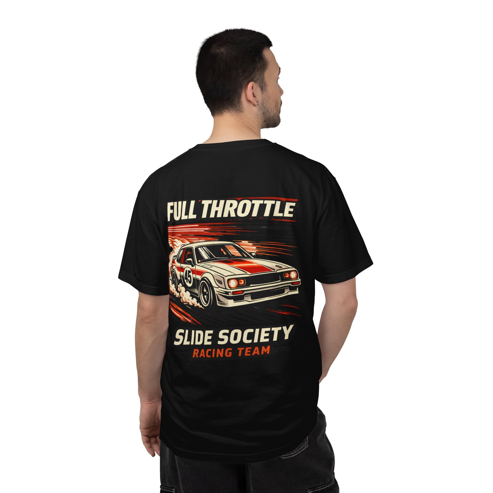 Full Throttle T-Shirt – Slide Society Drift Car Tee | JDM Mountain Pass Streetwear Shirt