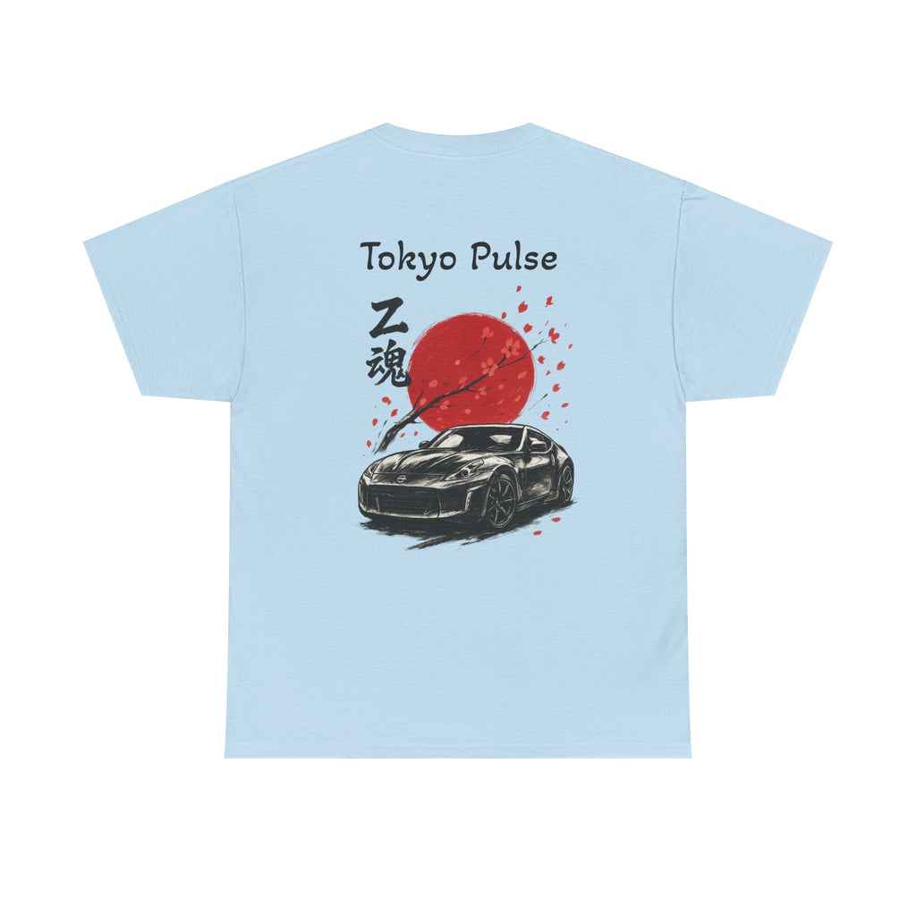 SetiZGang “Tokyo Pulse” Tee – Premium Unisex Cotton Streetwear Graphic T-Shirt | Automotive Enthusiast Gift | Casual Everyday Fashion for Car Lovers