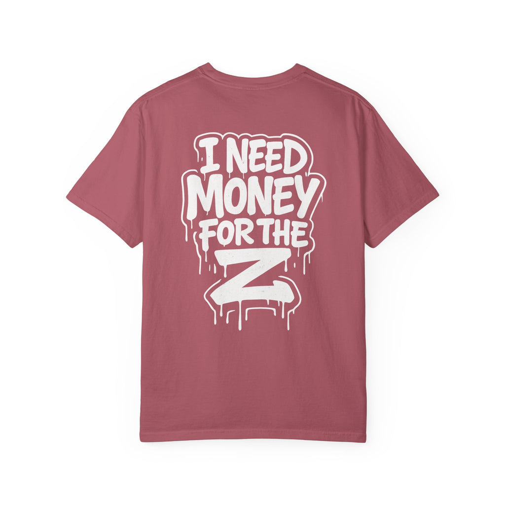 SetiZGang “I Need Money For Z” Tee – Premium Unisex Cotton Streetwear Graphic T-Shirt | Automotive Enthusiast Gift | Casual Everyday Fashion for Car Lovers