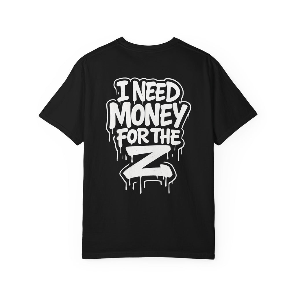 SetiZGang “I Need Money For Z” Tee – Premium Unisex Cotton Streetwear Graphic T-Shirt | Automotive Enthusiast Gift | Casual Everyday Fashion for Car Lovers