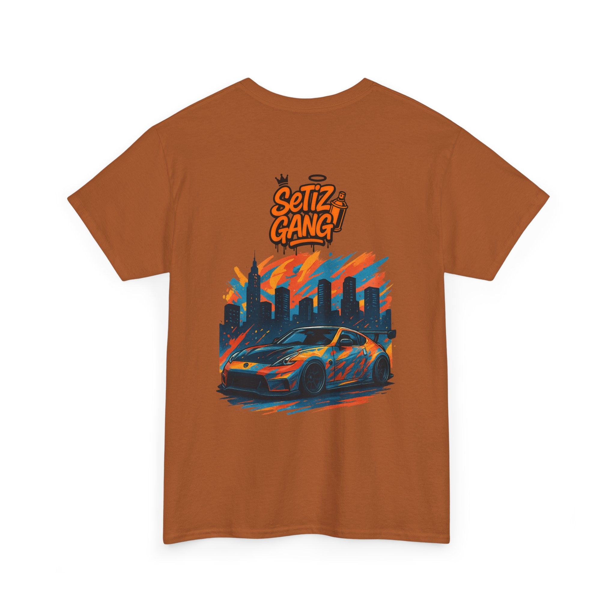 SetiZ Z Gang Late Night Vibes Tee / Car Culture Vibes – Limited Edition Streetwear Graphic T-Shirt | JDM Drift Vibes | Premium Unisex Auto Culture Tee | Perfect Gift for Car Lovers, Him & Her