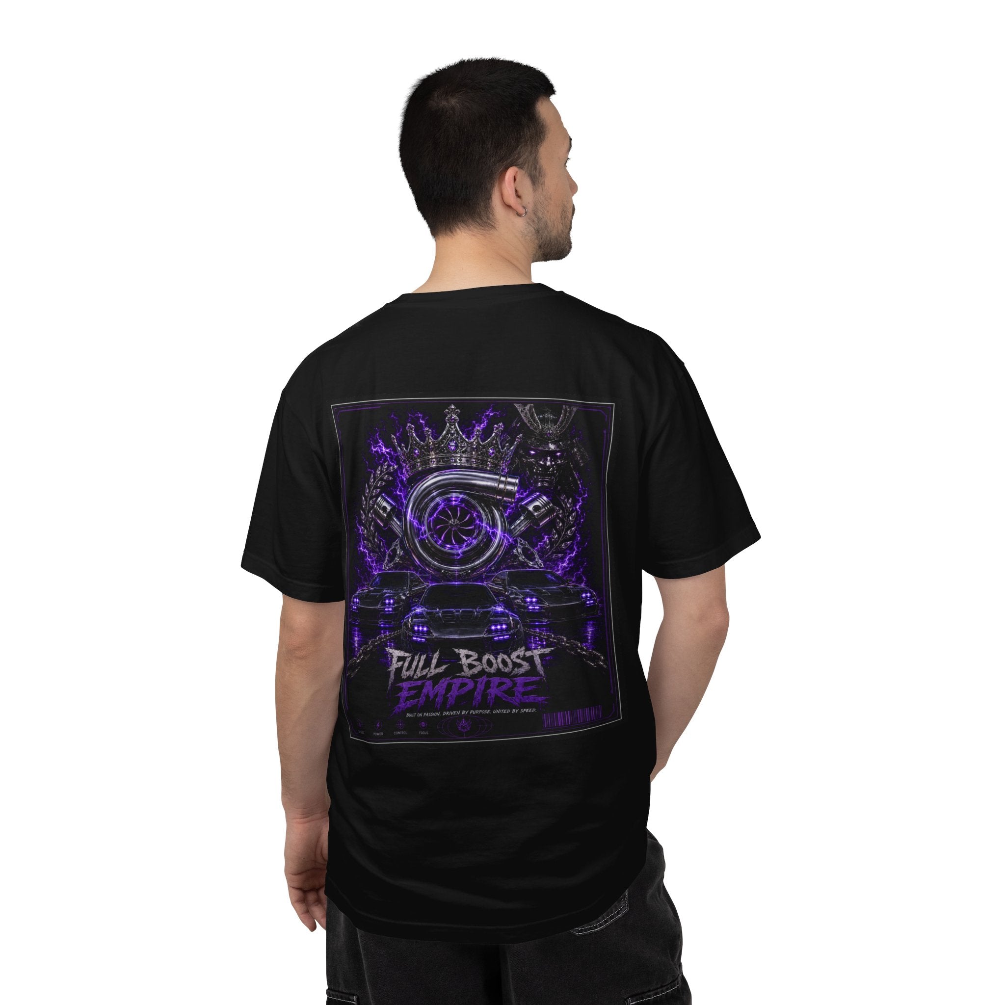 Full Boost Empire Tee | Streetwear Turbo Car Graphic T-Shirt | SetiZGang