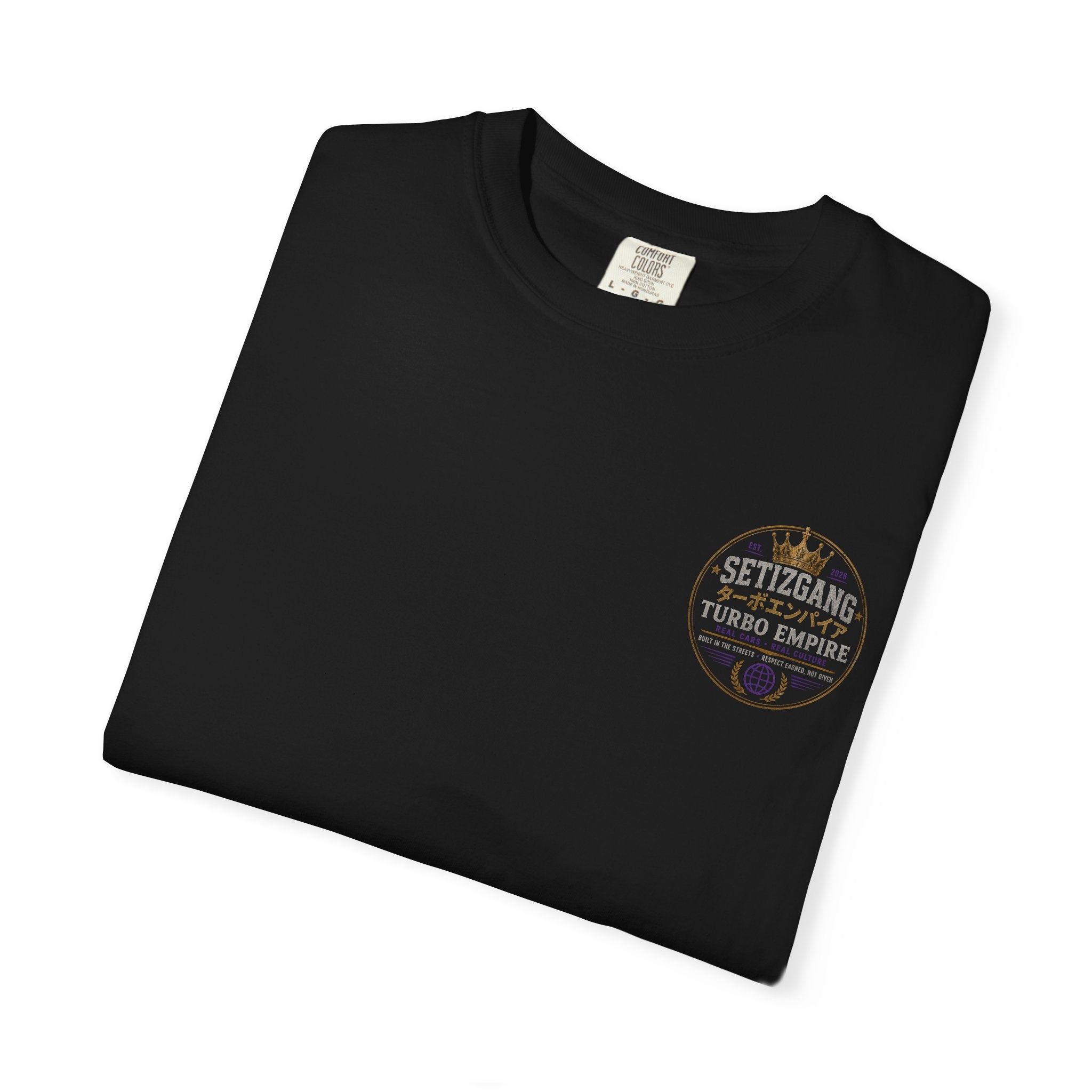 Turbo Empire T-Shirt | Racing Logo Streetwear Tee | SetiZGang