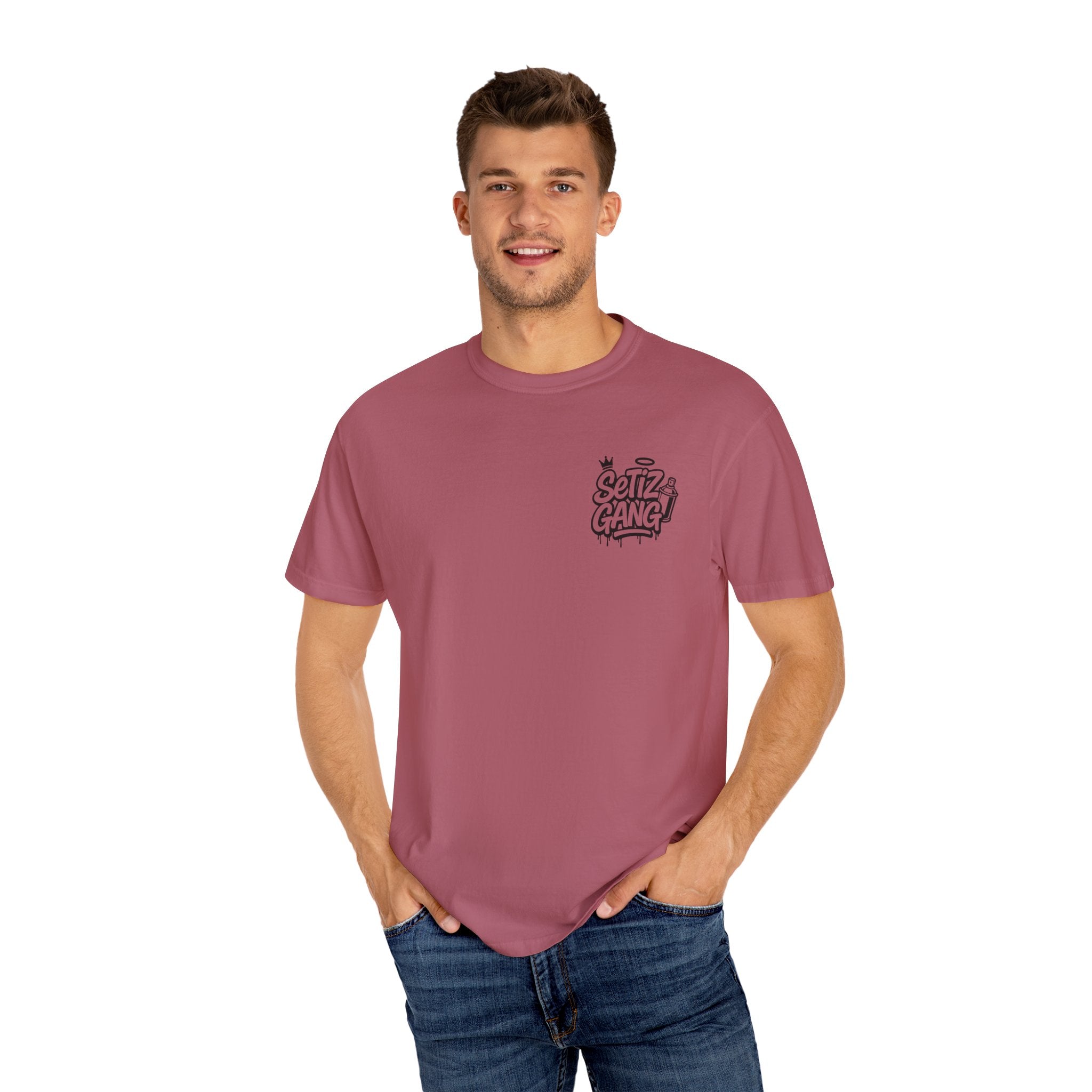 SetiZGang “Driven by Heart” Tee – Premium Unisex Cotton Streetwear Graphic T-Shirt | Automotive Enthusiast Gift | Casual Everyday Fashion for Car Lovers