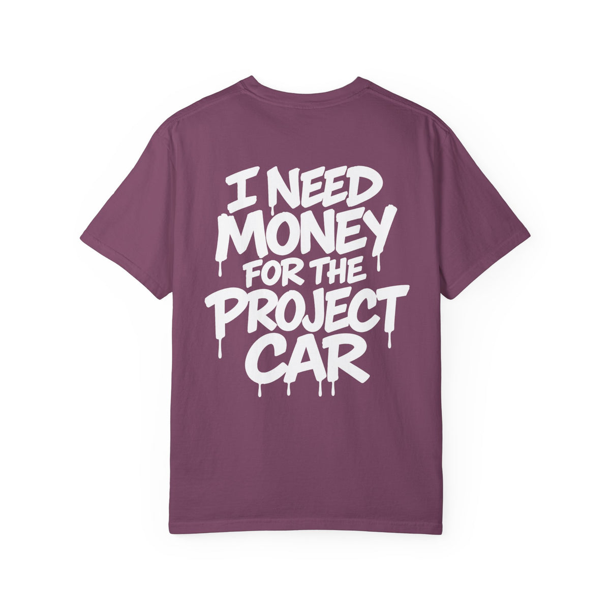 SetiZGang “I Need Money For Project Car” Tee – Premium Unisex Cotton Streetwear Graphic T-Shirt | Automotive Enthusiast Gift | Casual Everyday Fashion for Car Lovers