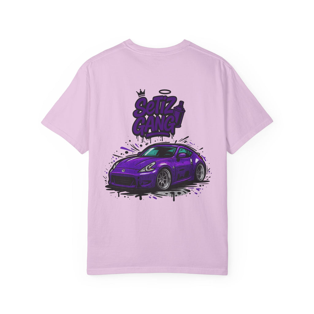 SetiZ Z Gang Purple Drip Tee – Limited Edition Streetwear Graphic T-Shirt | JDM Drift Culture Vibes | Premium Unisex Auto Culture Tee | Perfect Gift for Car Lovers, Him & Her