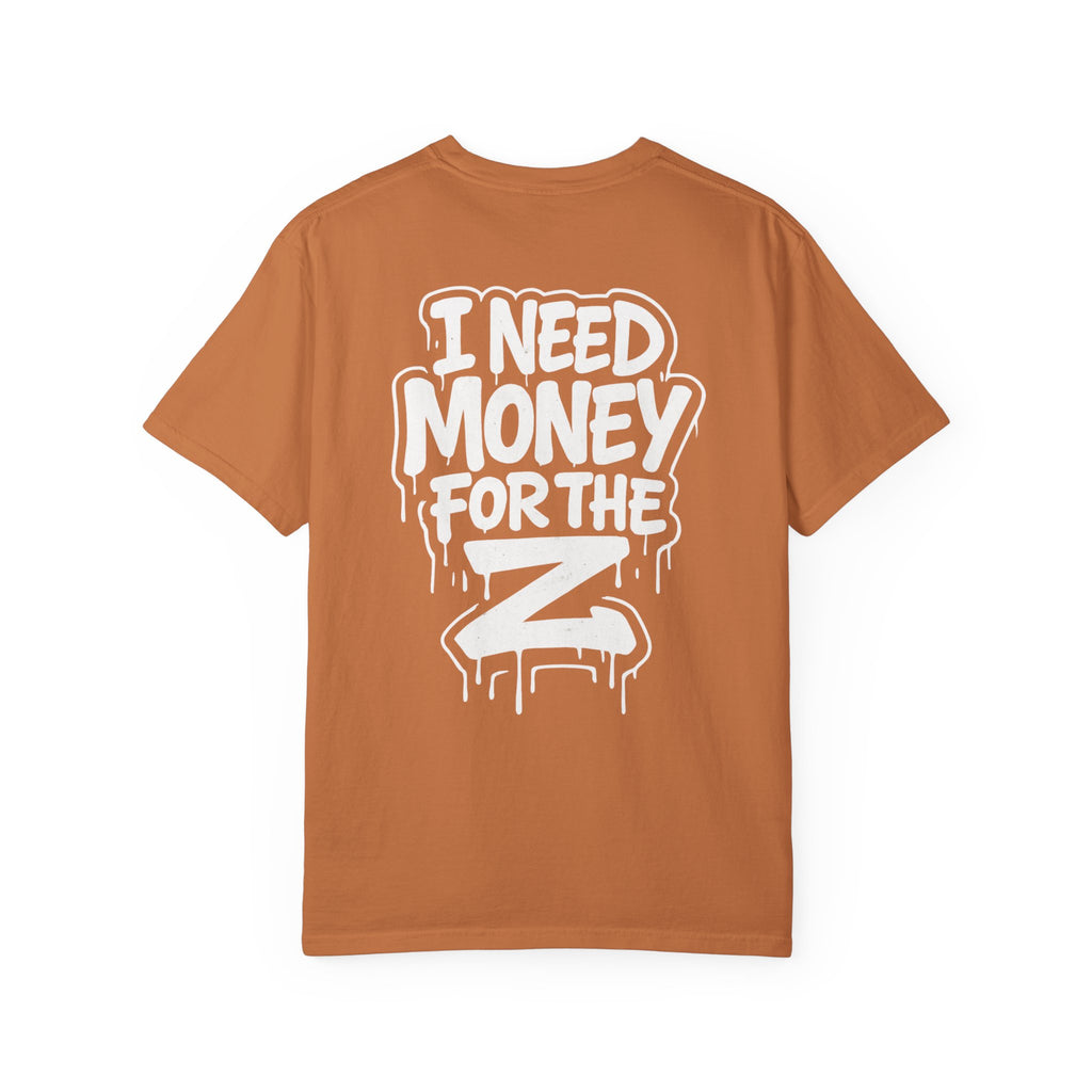 SetiZGang “I Need Money For Z” Tee – Premium Unisex Cotton Streetwear Graphic T-Shirt | Automotive Enthusiast Gift | Casual Everyday Fashion for Car Lovers