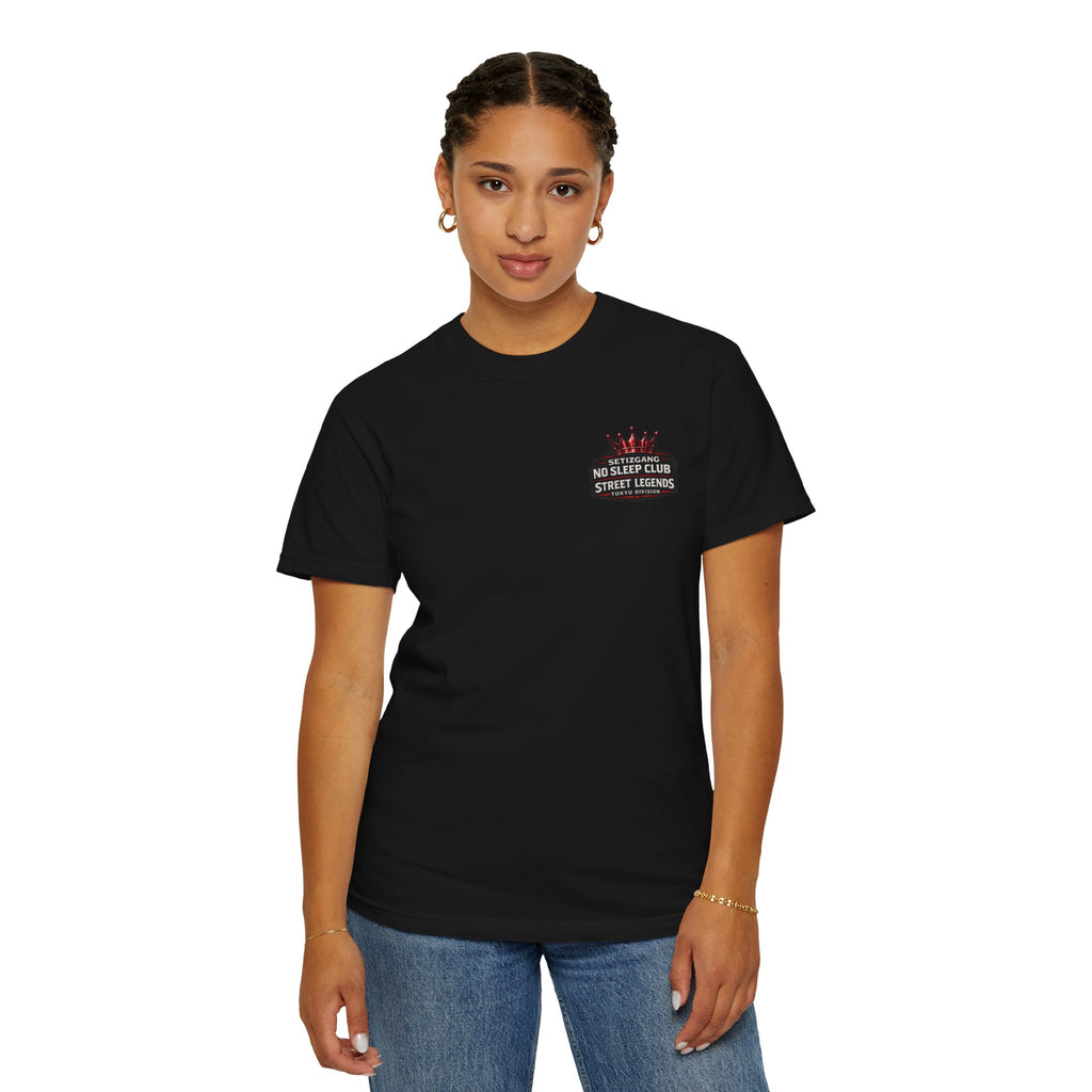 No Sleep Crew "Run the Streets" Graphic T-Shirt | Urban Night Drive Streetwear Tee | SetiZGang