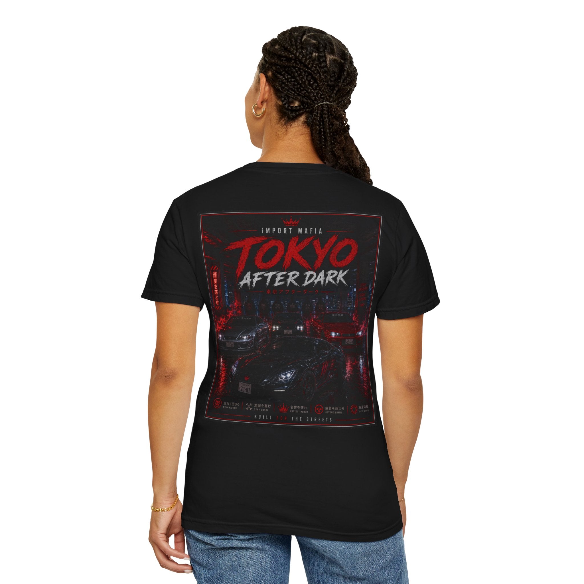 Tokyo After Dark T-Shirt | Retro Neon City Street Graphic Tee | SetiZGang