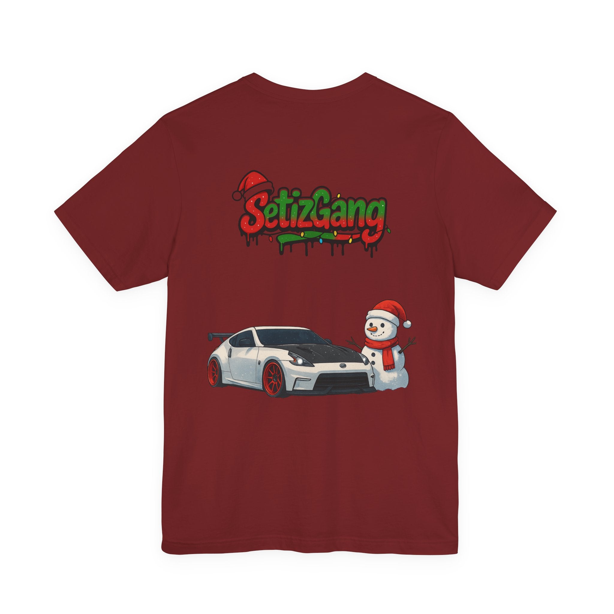 SetiZ Z Gang Christmas Tee – Limited Edition Streetwear Graphic T-Shirt | JDM Drift Vibes x Holiday Spirit | Premium Unisex Auto Culture Tee | Perfect Gift for Car Lovers, Him & Her