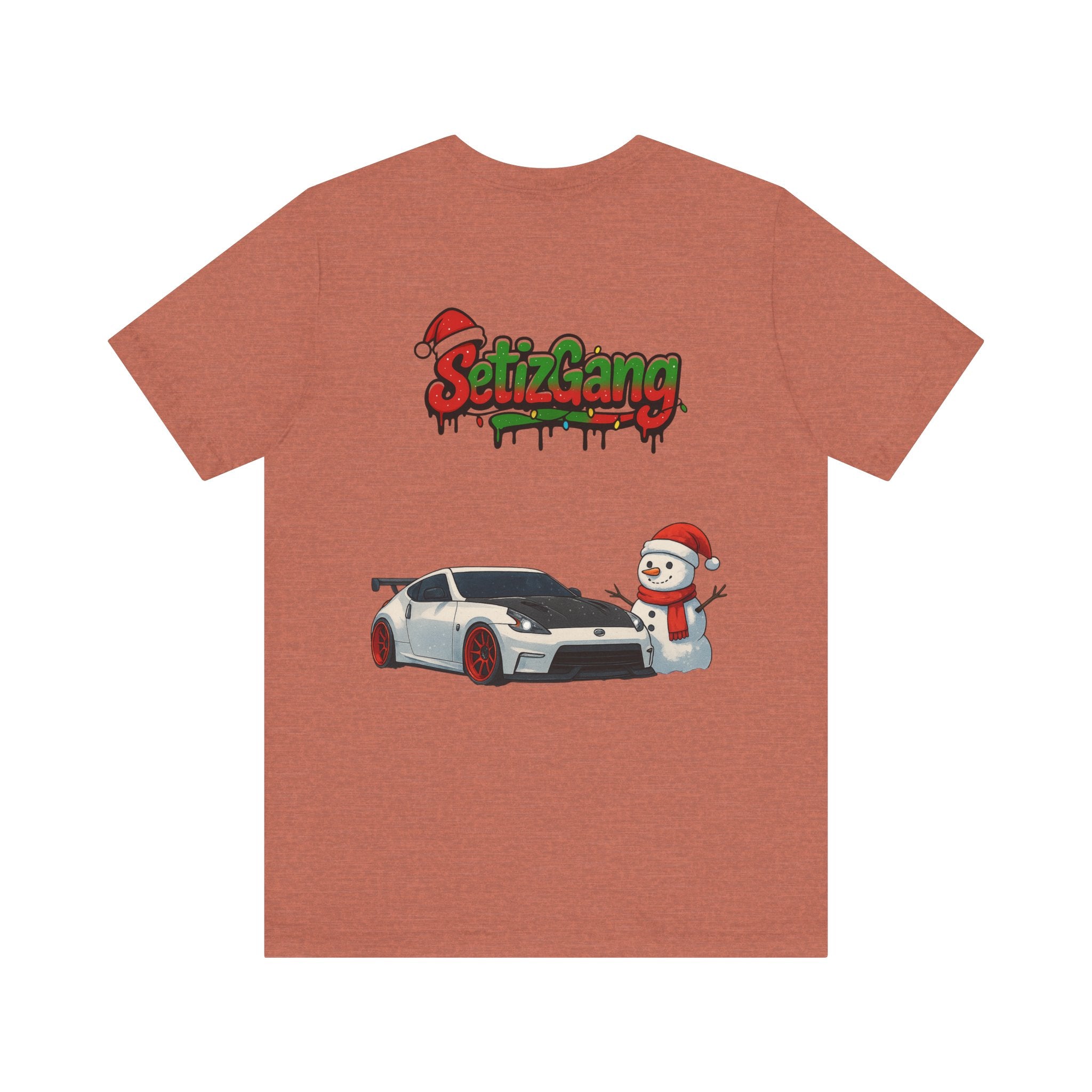 SetiZ Z Gang Christmas Tee – Limited Edition Streetwear Graphic T-Shirt | JDM Drift Vibes x Holiday Spirit | Premium Unisex Auto Culture Tee | Perfect Gift for Car Lovers, Him & Her