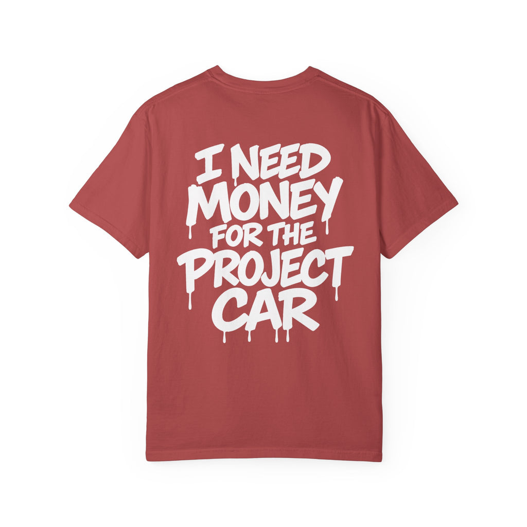 SetiZGang “I Need Money For Project Car” Tee – Premium Unisex Cotton Streetwear Graphic T-Shirt | Automotive Enthusiast Gift | Casual Everyday Fashion for Car Lovers