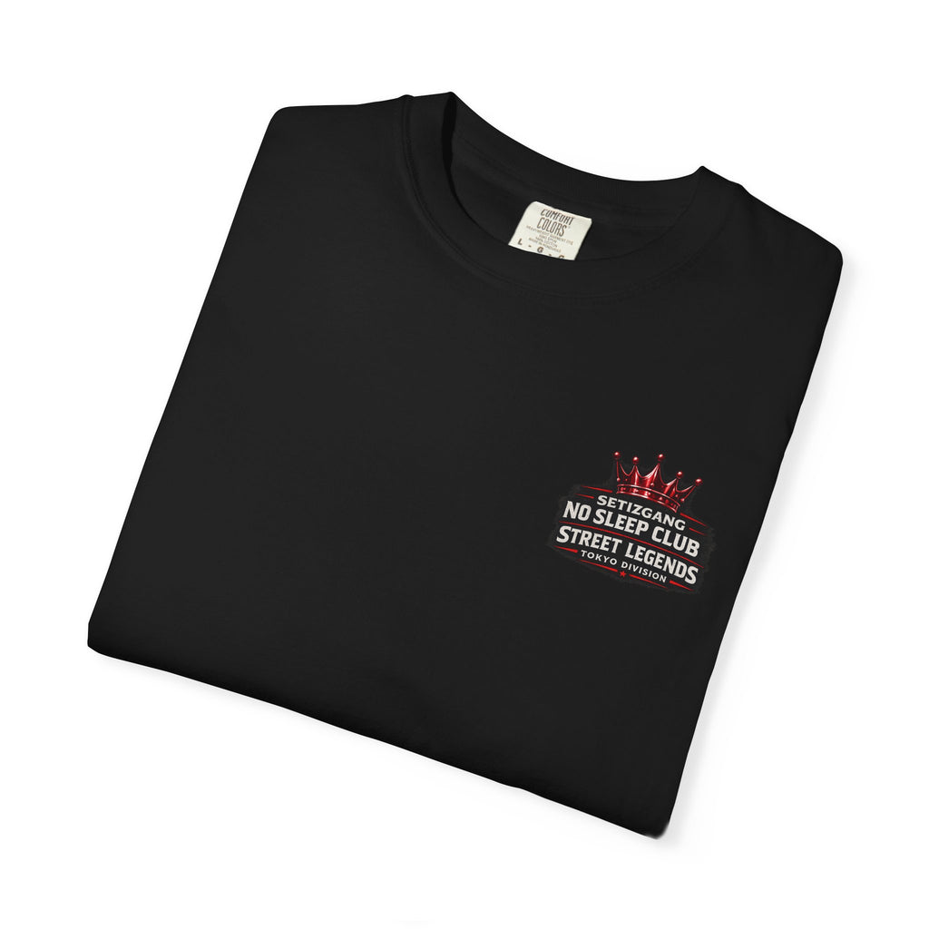 No Sleep Crew "Run the Streets" Graphic T-Shirt | Urban Night Drive Streetwear Tee | SetiZGang