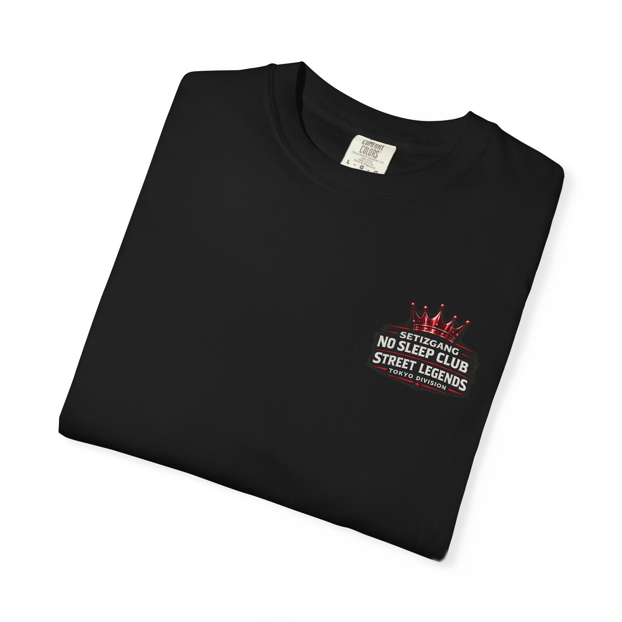 No Sleep Crew "Run the Streets" Graphic T-Shirt | Urban Night Drive Streetwear Tee | SetiZGang