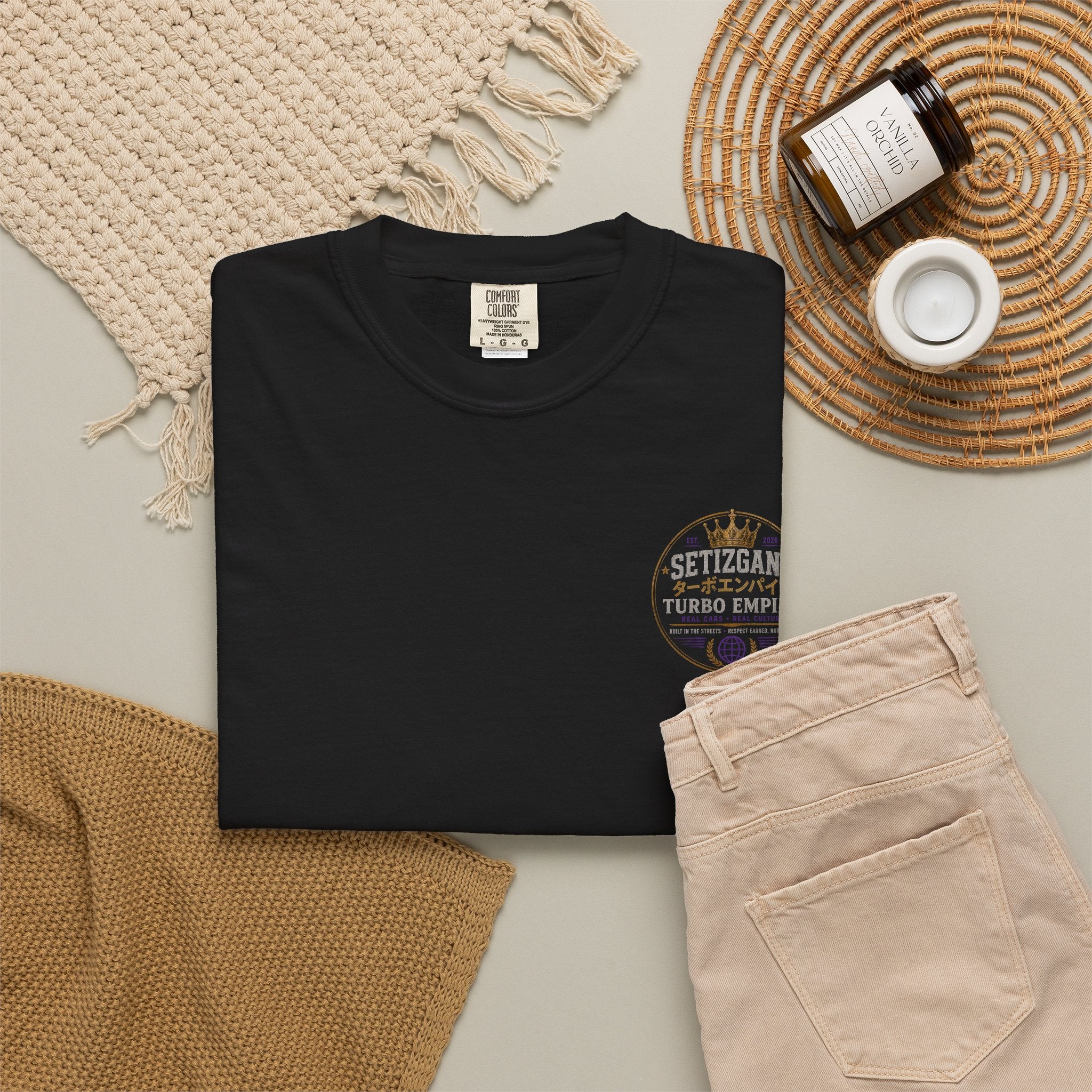 Turbo Empire T-Shirt | Racing Logo Streetwear Tee | SetiZGang