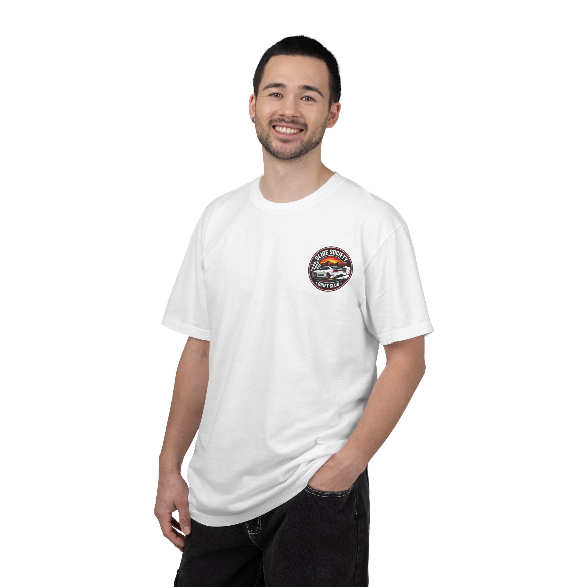 Full Throttle T-Shirt – Slide Society Drift Car Tee | JDM Mountain Pass Streetwear Shirt