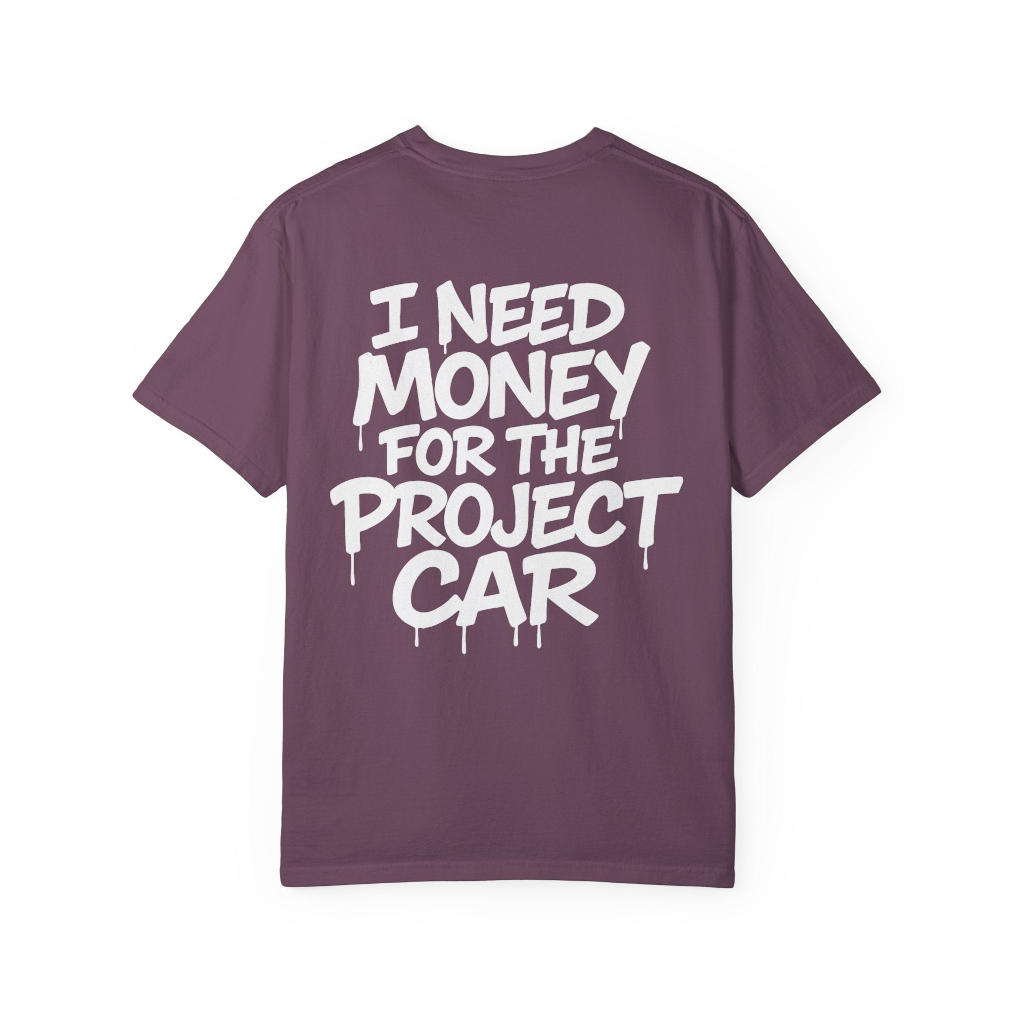 SetiZGang “I Need Money For Project Car” Tee – Premium Unisex Cotton Streetwear Graphic T-Shirt | Automotive Enthusiast Gift | Casual Everyday Fashion for Car Lovers