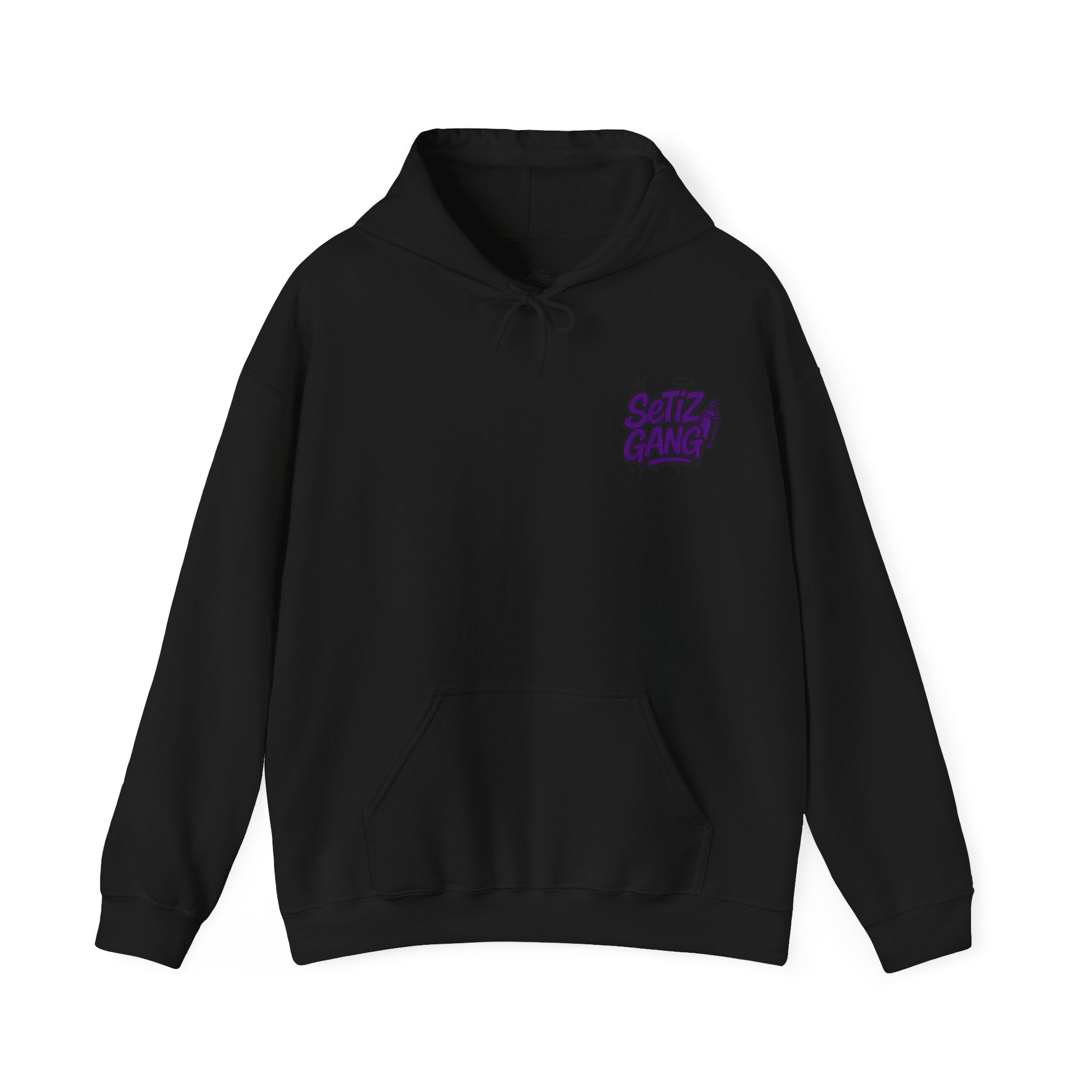 SetiZ Z Gang Purple Drip Car Enthusiast Hoodie - Graphic Design