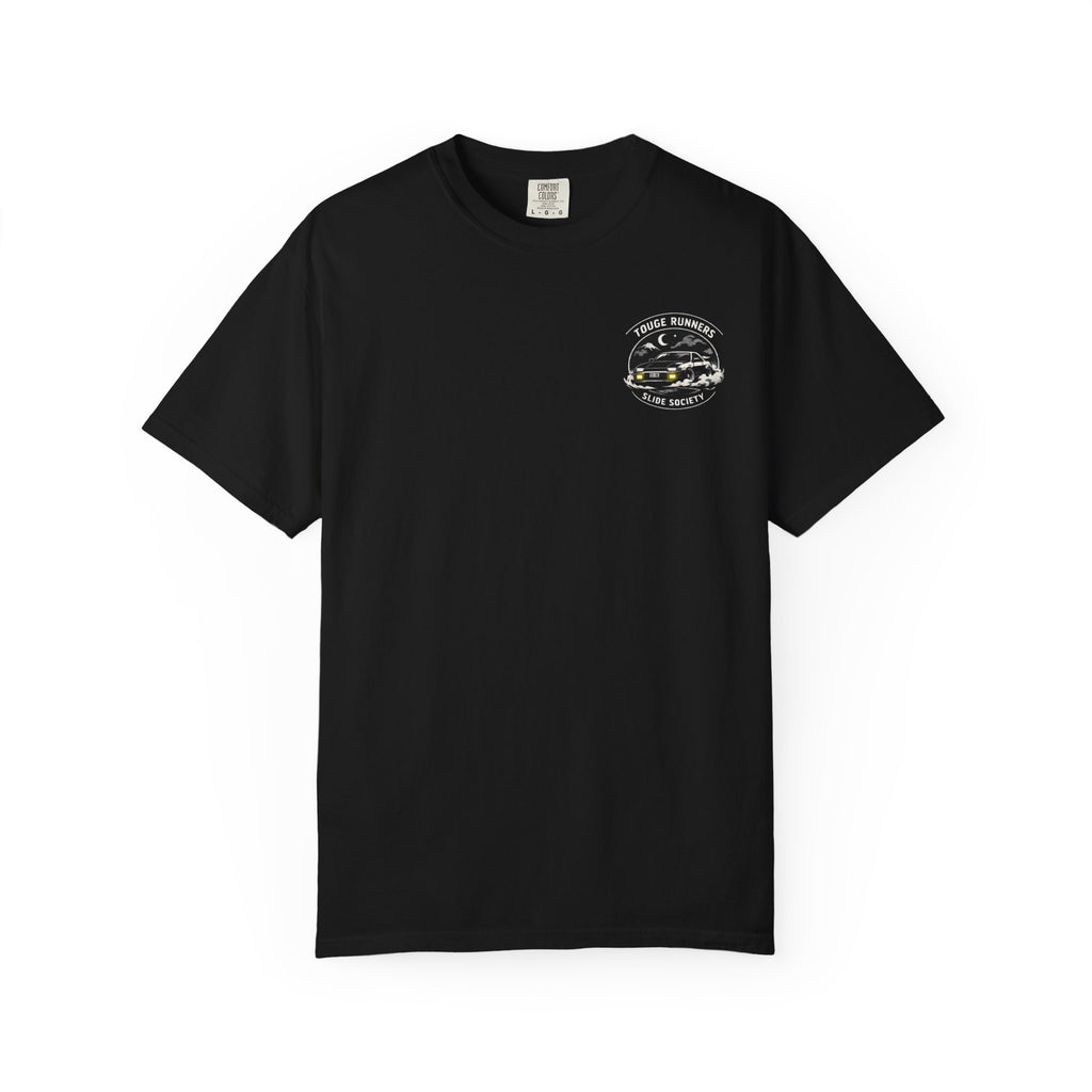 Touge Runners T-Shirt – Slide Society Drift Car Tee | JDM Mountain Pass Streetwear Shirt