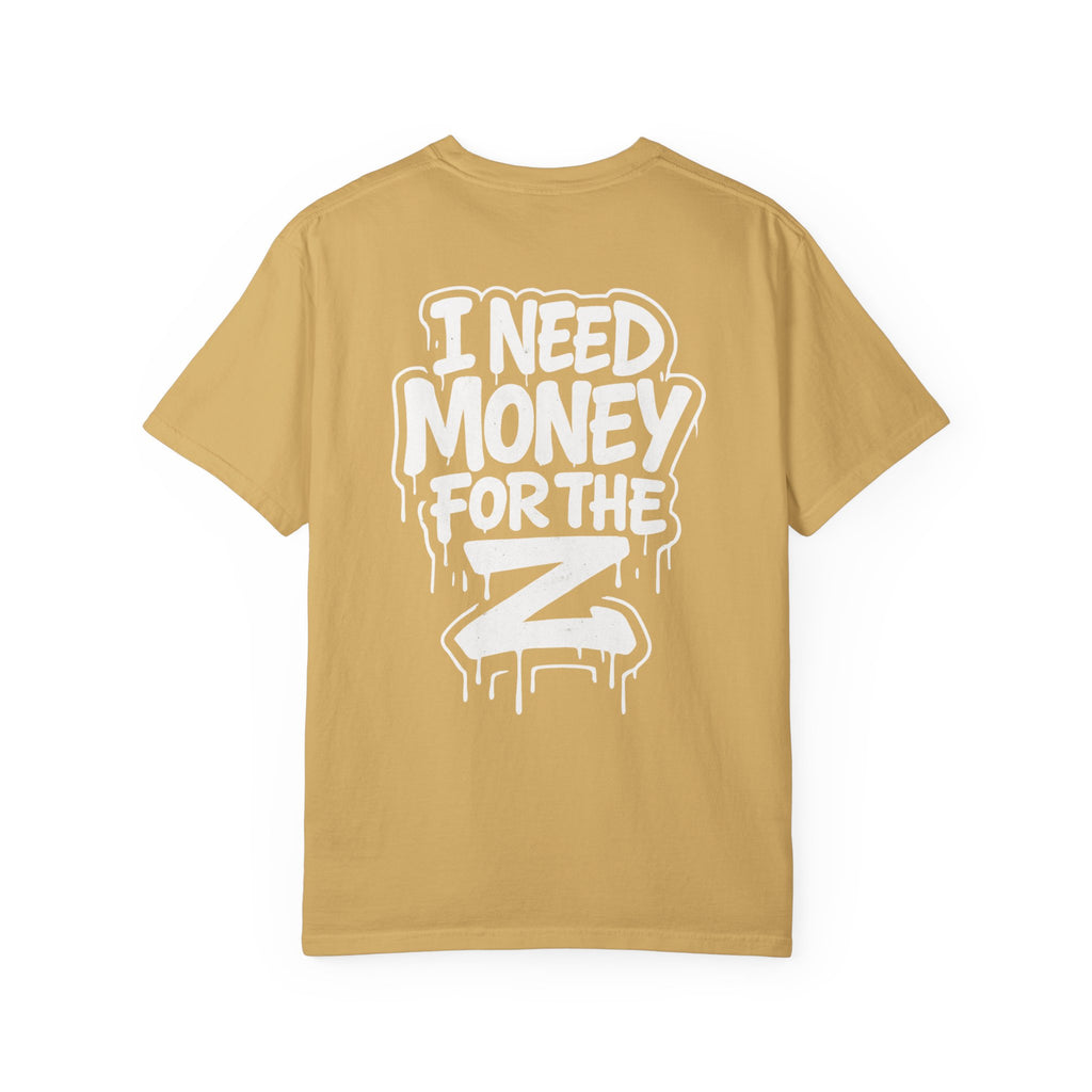 SetiZGang “I Need Money For Z” Tee – Premium Unisex Cotton Streetwear Graphic T-Shirt | Automotive Enthusiast Gift | Casual Everyday Fashion for Car Lovers