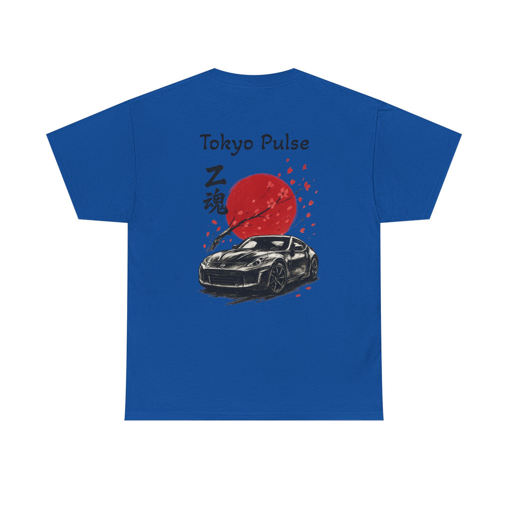 SetiZGang “Tokyo Pulse” Tee – Premium Unisex Cotton Streetwear Graphic T-Shirt | Automotive Enthusiast Gift | Casual Everyday Fashion for Car Lovers