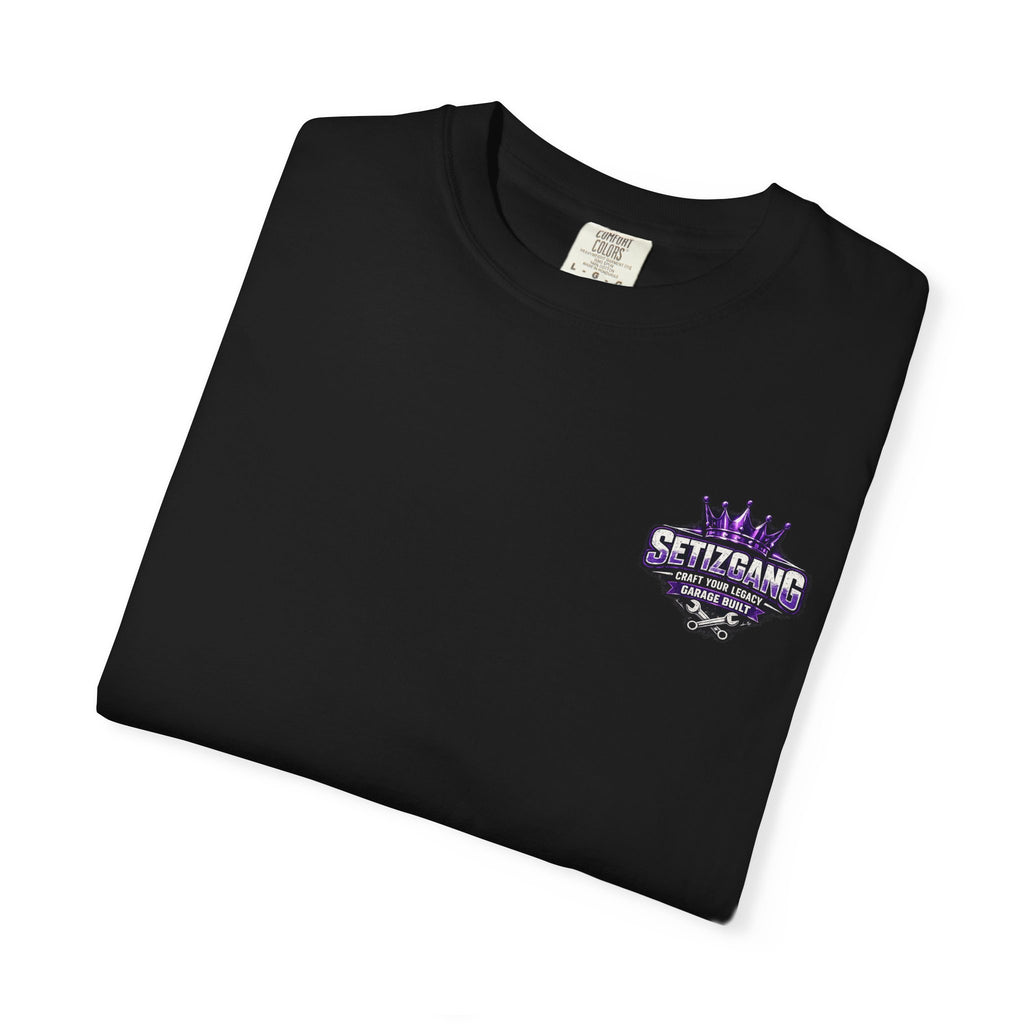 Neon Run Society T-Shirt | Retro Cyberpunk Racing Tee | SetiZGang