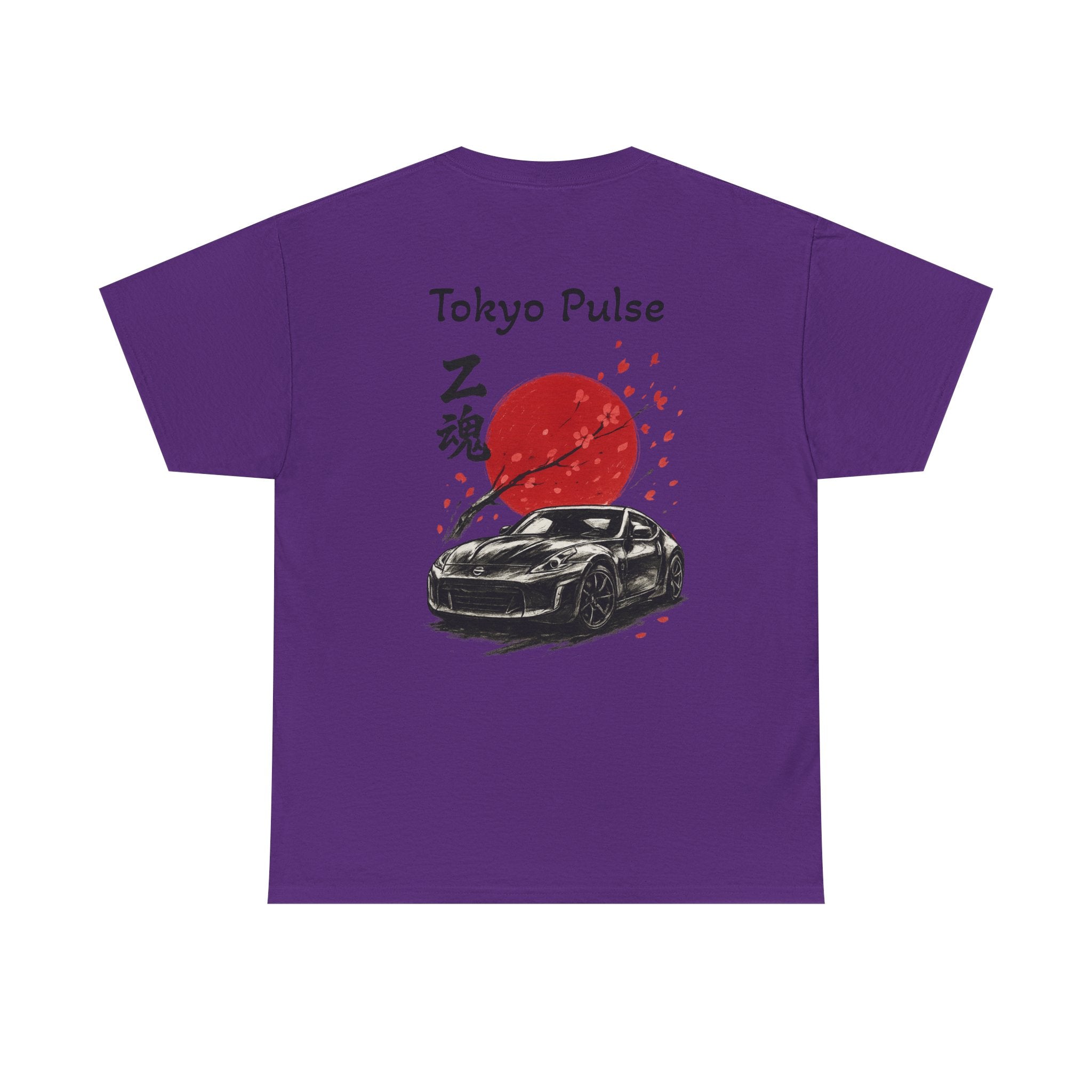 SetiZGang “Tokyo Pulse” Tee – Premium Unisex Cotton Streetwear Graphic T-Shirt | Automotive Enthusiast Gift | Casual Everyday Fashion for Car Lovers