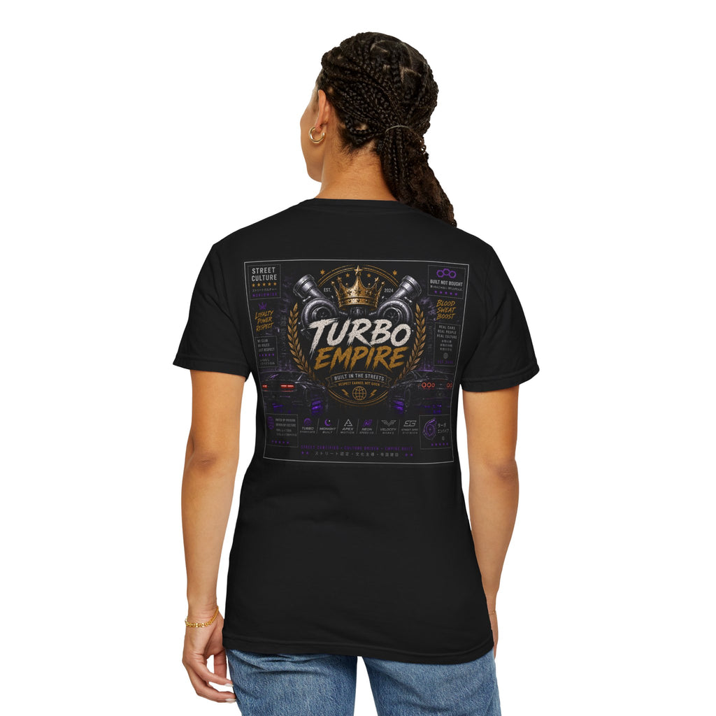 Turbo Empire T-Shirt | Racing Logo Streetwear Tee | SetiZGang