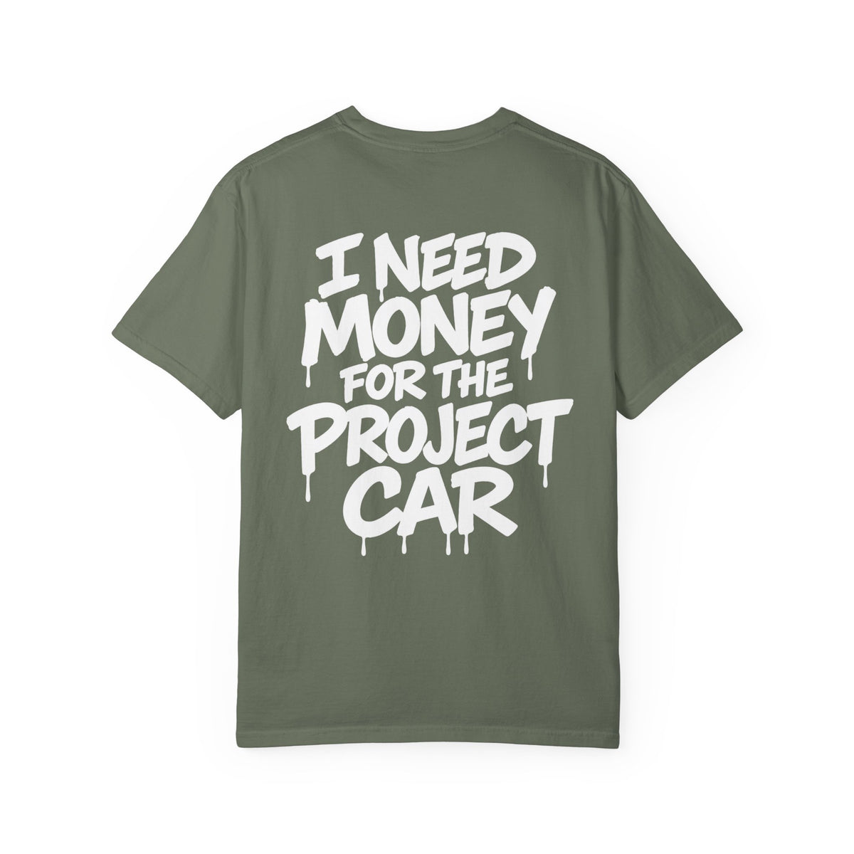 SetiZGang “I Need Money For Project Car” Tee – Premium Unisex Cotton Streetwear Graphic T-Shirt | Automotive Enthusiast Gift | Casual Everyday Fashion for Car Lovers