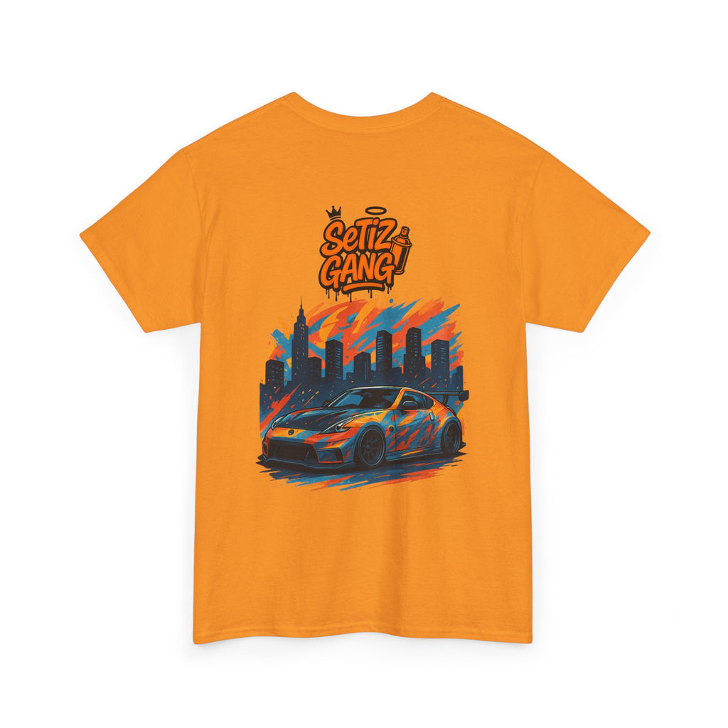 SetiZ Z Gang Late Night Vibes Tee / Car Culture Vibes – Limited Edition Streetwear Graphic T-Shirt | JDM Drift Vibes | Premium Unisex Auto Culture Tee | Perfect Gift for Car Lovers, Him & Her