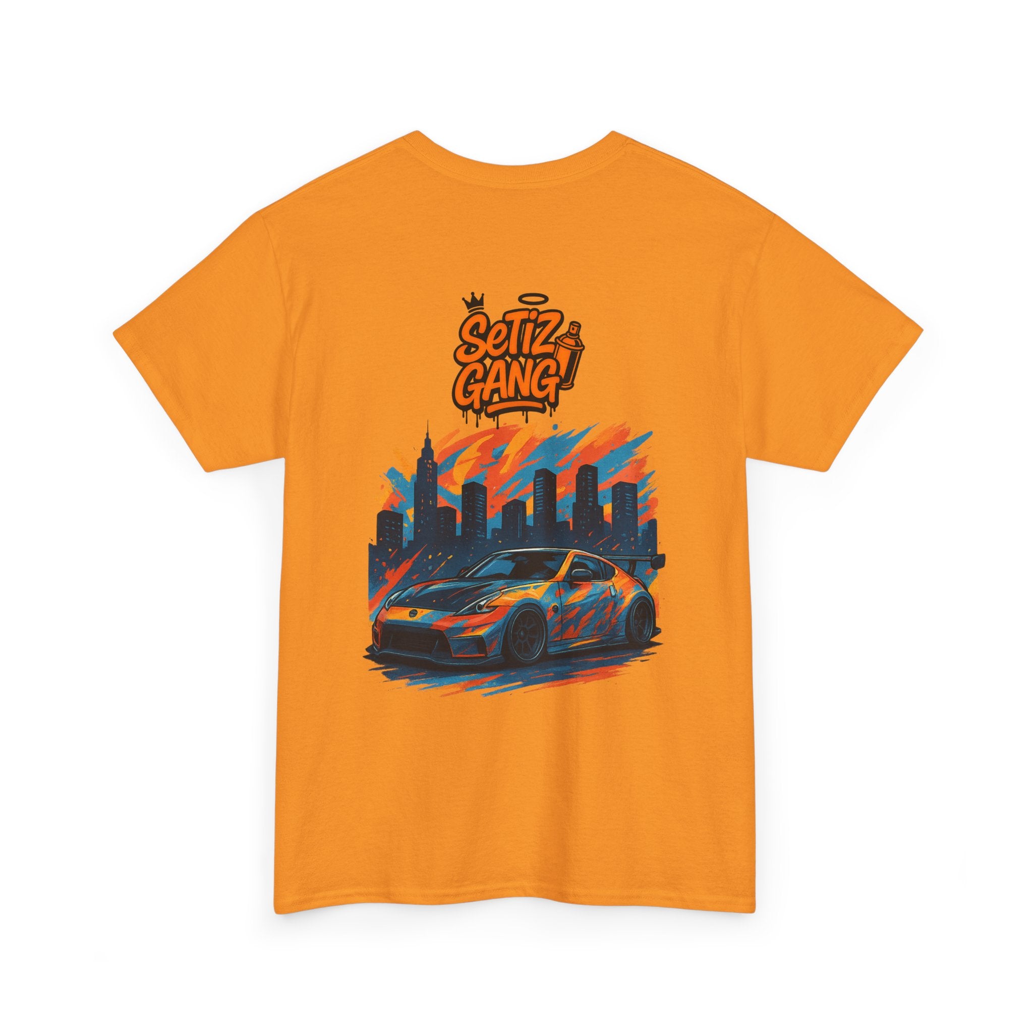 SetiZ Z Gang Late Night Vibes Tee / Car Culture Vibes – Limited Edition Streetwear Graphic T-Shirt | JDM Drift Vibes | Premium Unisex Auto Culture Tee | Perfect Gift for Car Lovers, Him & Her