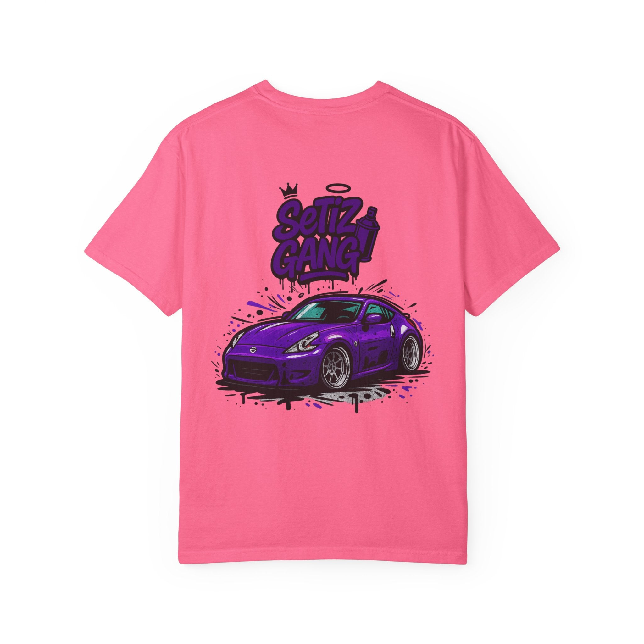 SetiZ Z Gang Purple Drip Tee – Limited Edition Streetwear Graphic T-Shirt | JDM Drift Culture Vibes | Premium Unisex Auto Culture Tee | Perfect Gift for Car Lovers, Him & Her