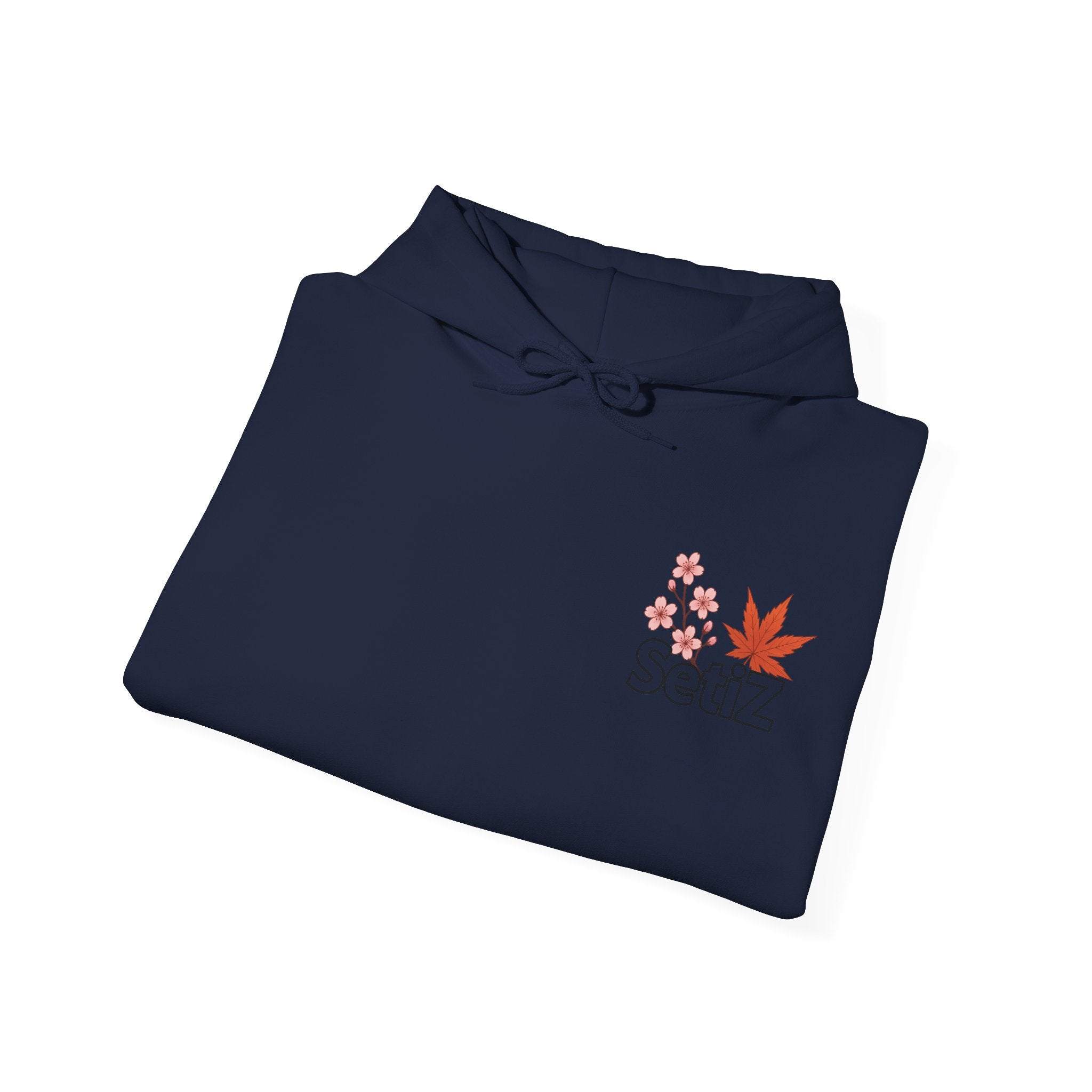 Japanese Cherry Blossom Hoodie with Car Design
