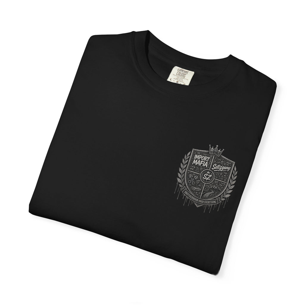 SetiZGang Racing Crest T-Shirt 🏁 | Sports Car Silhouette Streetwear Tee