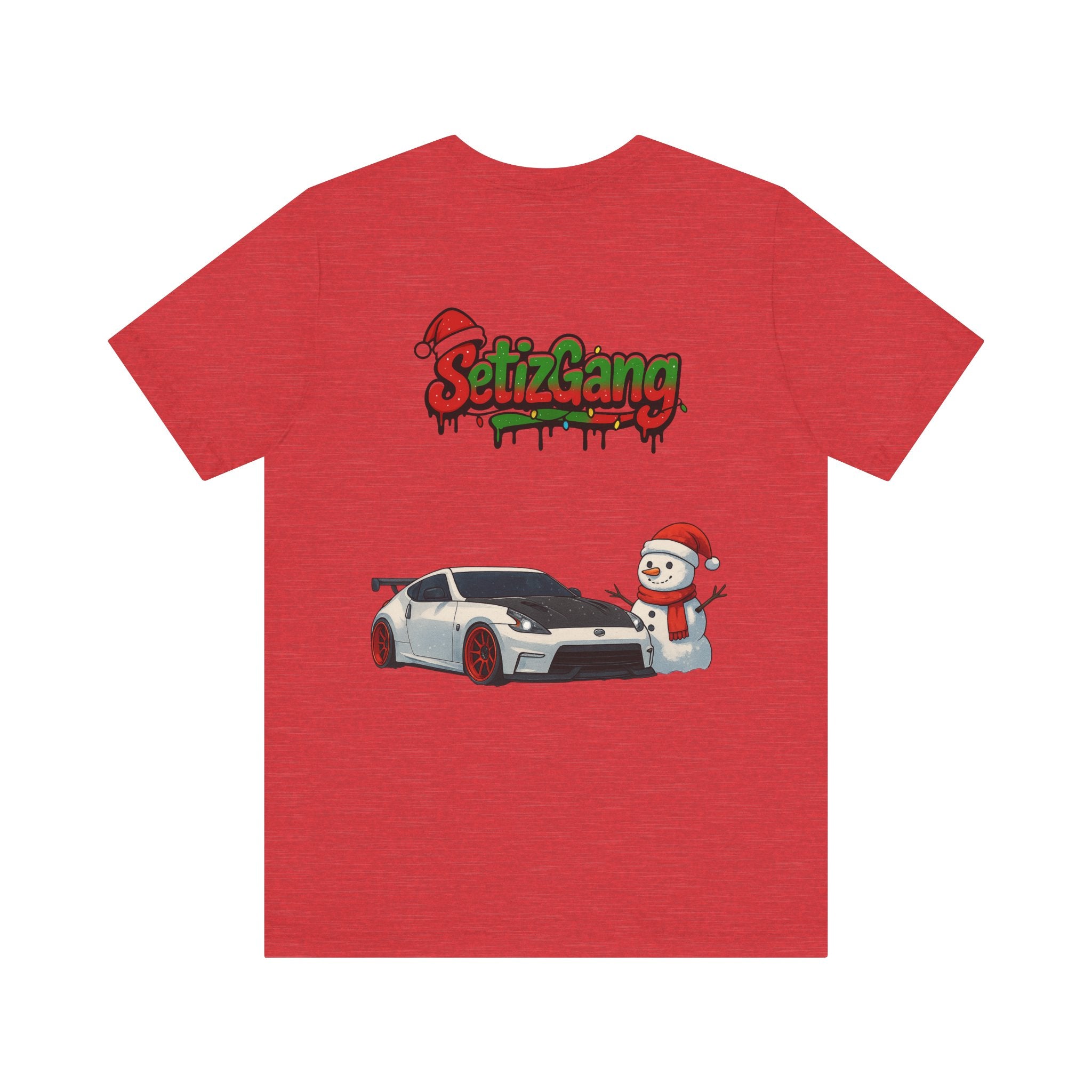 SetiZ Z Gang Christmas Tee – Limited Edition Streetwear Graphic T-Shirt | JDM Drift Vibes x Holiday Spirit | Premium Unisex Auto Culture Tee | Perfect Gift for Car Lovers, Him & Her