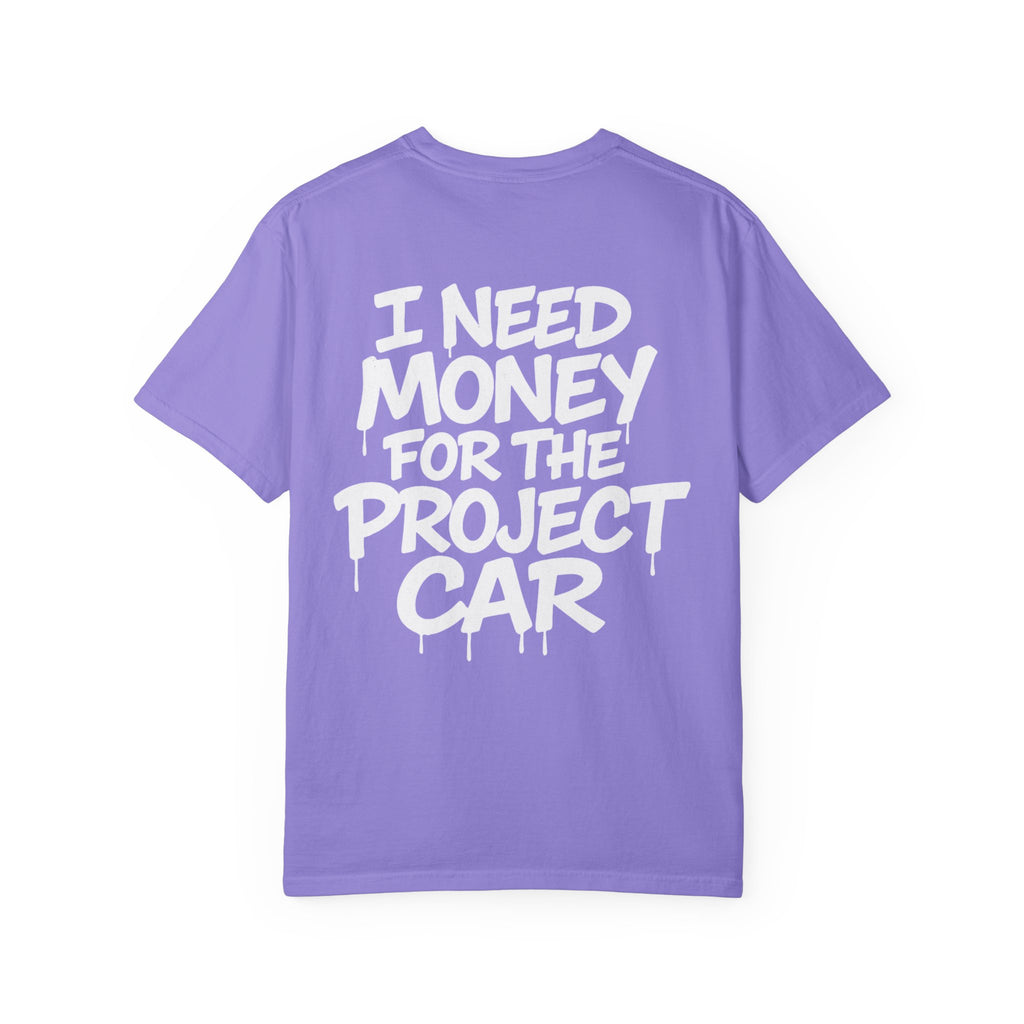 SetiZGang “I Need Money For Project Car” Tee – Premium Unisex Cotton Streetwear Graphic T-Shirt | Automotive Enthusiast Gift | Casual Everyday Fashion for Car Lovers