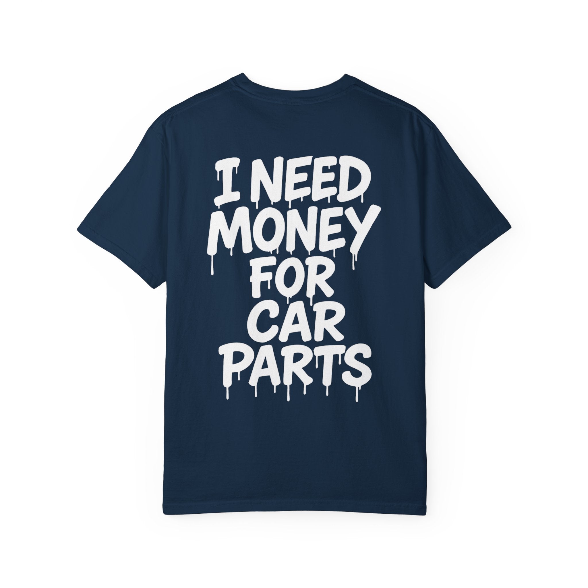 SetiZGang “I Need Money For Car Parts” Tee – Premium Unisex Cotton Streetwear Graphic T-Shirt | Automotive Enthusiast Gift | Casual Everyday Fashion for Car Lovers