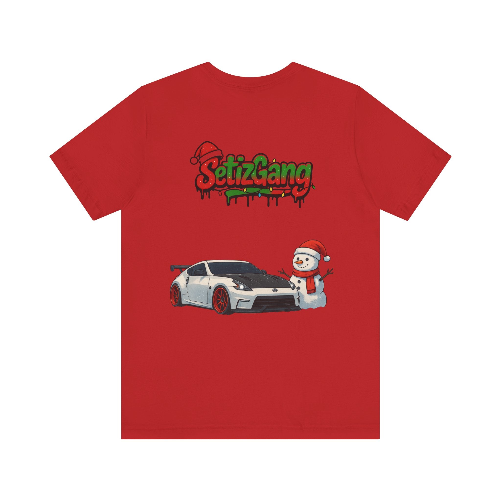 SetiZ Z Gang Christmas Tee – Limited Edition Streetwear Graphic T-Shirt | JDM Drift Vibes x Holiday Spirit | Premium Unisex Auto Culture Tee | Perfect Gift for Car Lovers, Him & Her